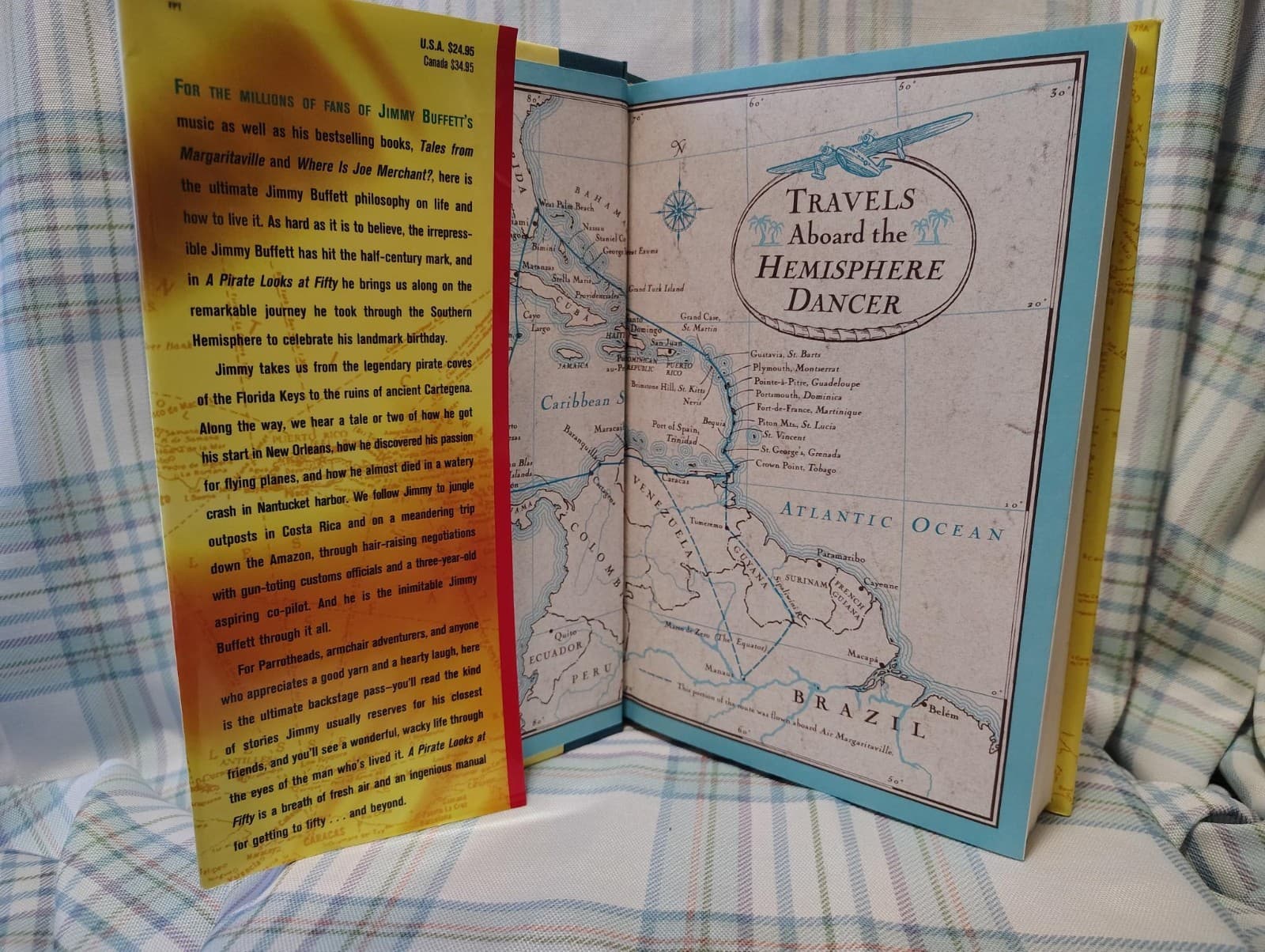 Jimmy Buffett: A Pirate Looks at Fifty, Hardcover, Good condition, 1998 - Thumbnail 3