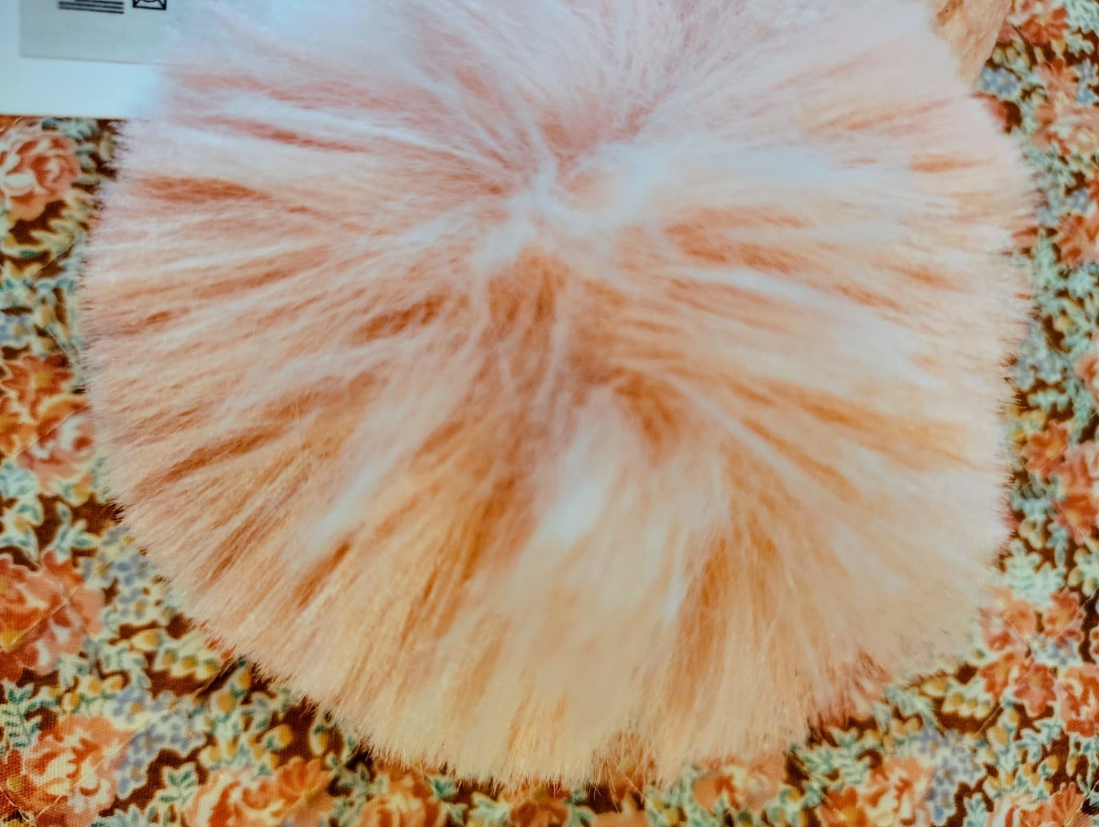 NWT Pink Fizzy Fleece Lined Beanie Hat LOVE - Thumbnail 3