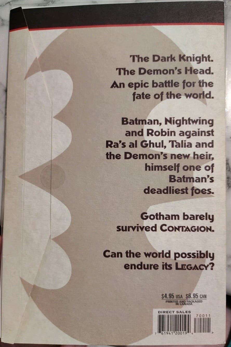 Detective Comics #700 Enhanced Cover (DC Comics August 1996) - Thumbnail 2