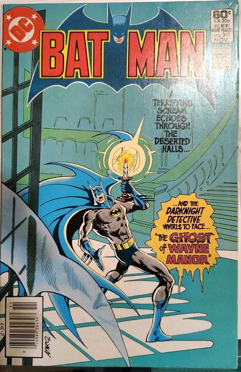 Batman #341 Newsstand Variant (DC Comics November 1981)