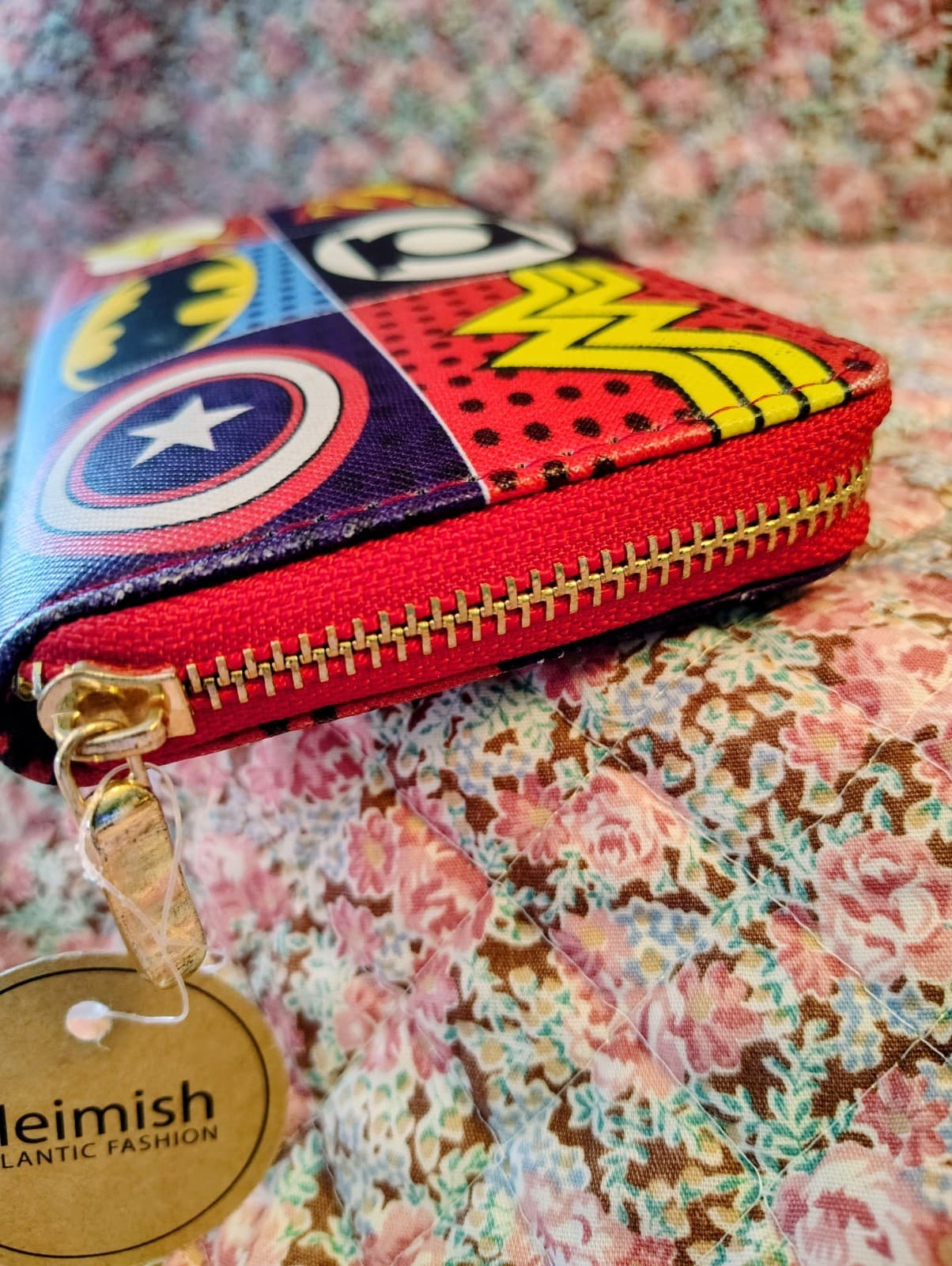 NWT Heimish DC Comics, Marvel, Wallet Zip - Thumbnail 12