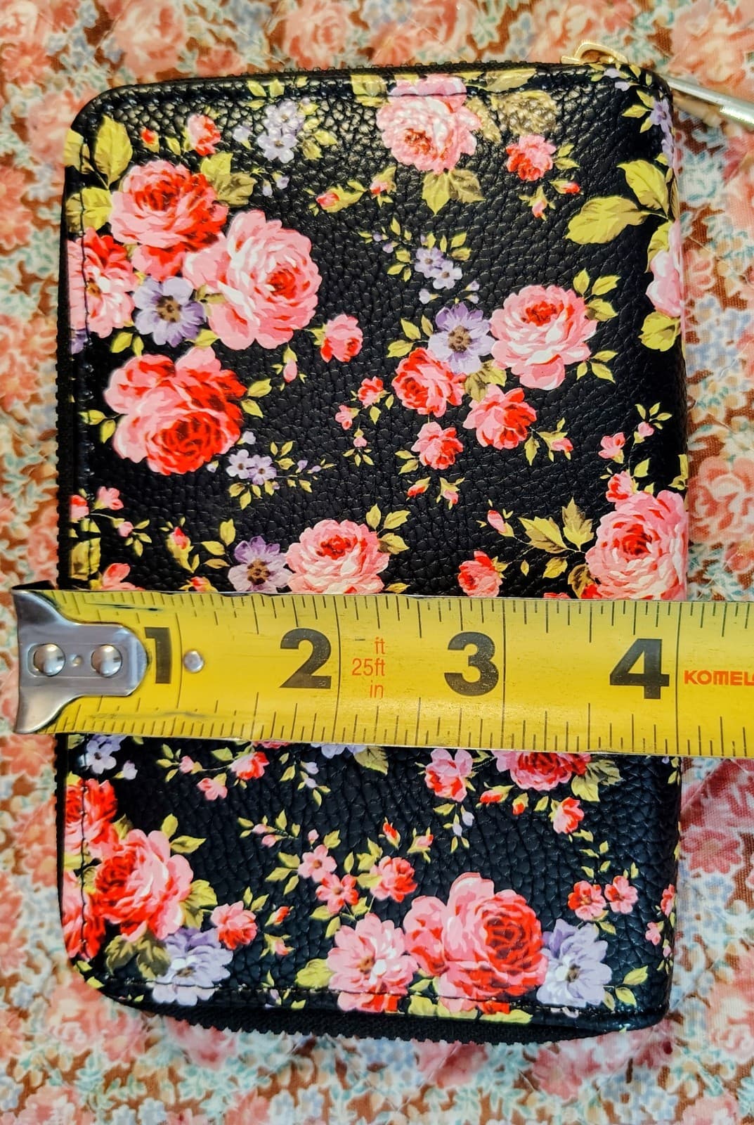 NWOT Bright Floral Zip Around Wallet - Thumbnail 5