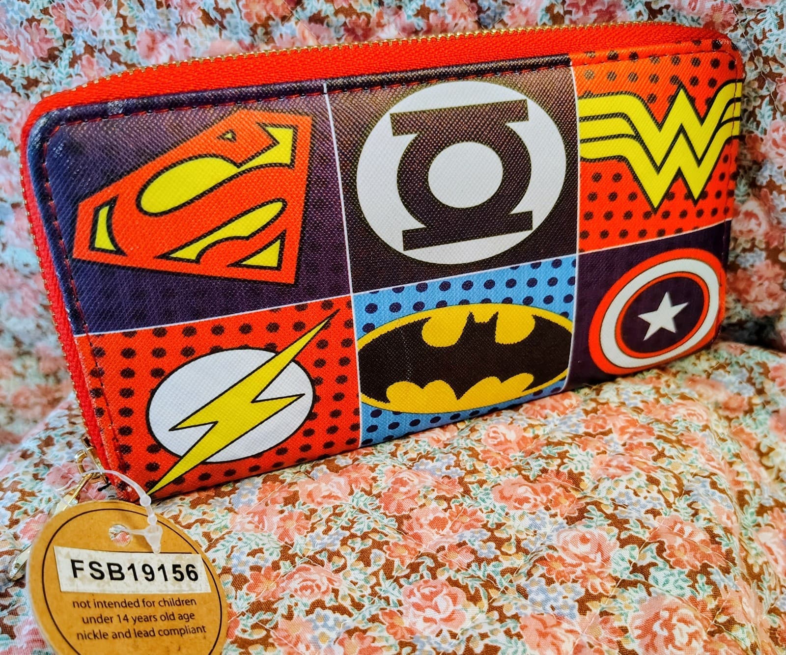 NWT Heimish DC Comics, Marvel, Wallet Zip - Thumbnail 3