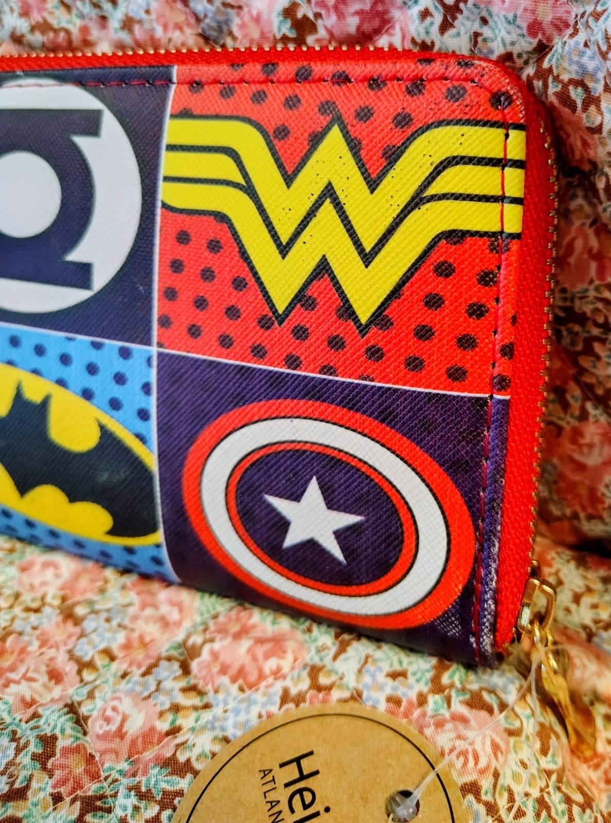 NWT Heimish DC Comics, Marvel, Wallet Zip - Thumbnail 5