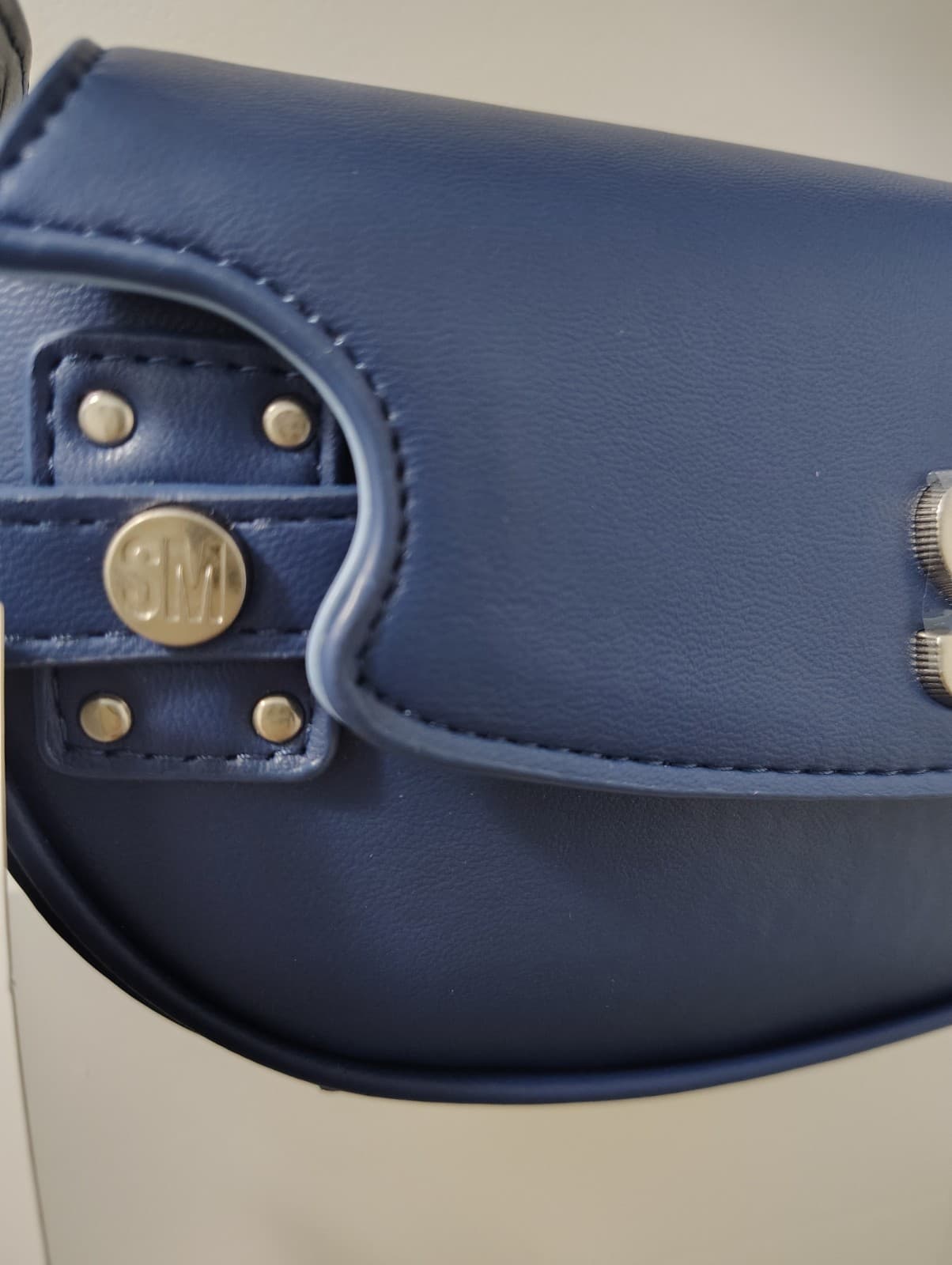 New Steve Madden Navy Peony BWINDSOR Shoulder Bag - Thumbnail 6