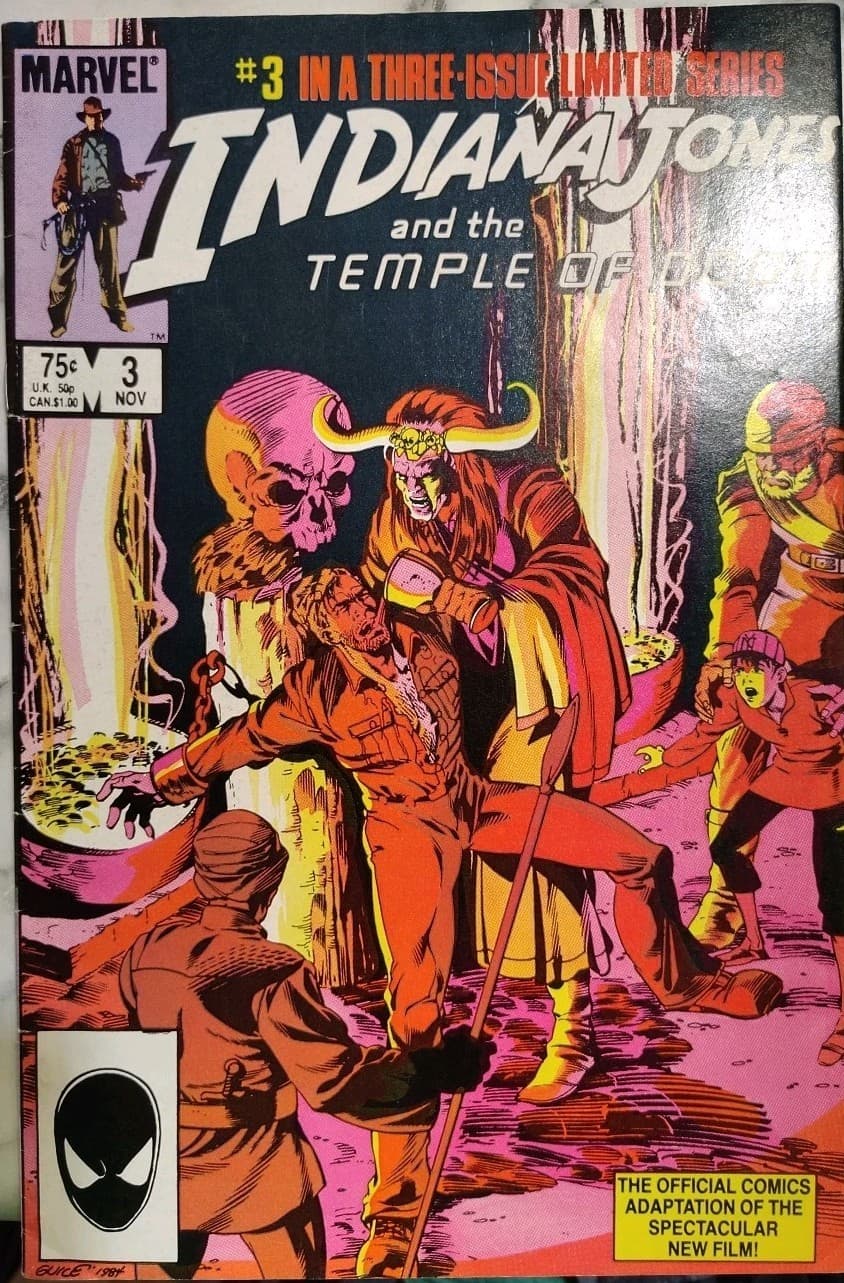Indiana Jones and the Temple of Doom #3 Marvel 1984