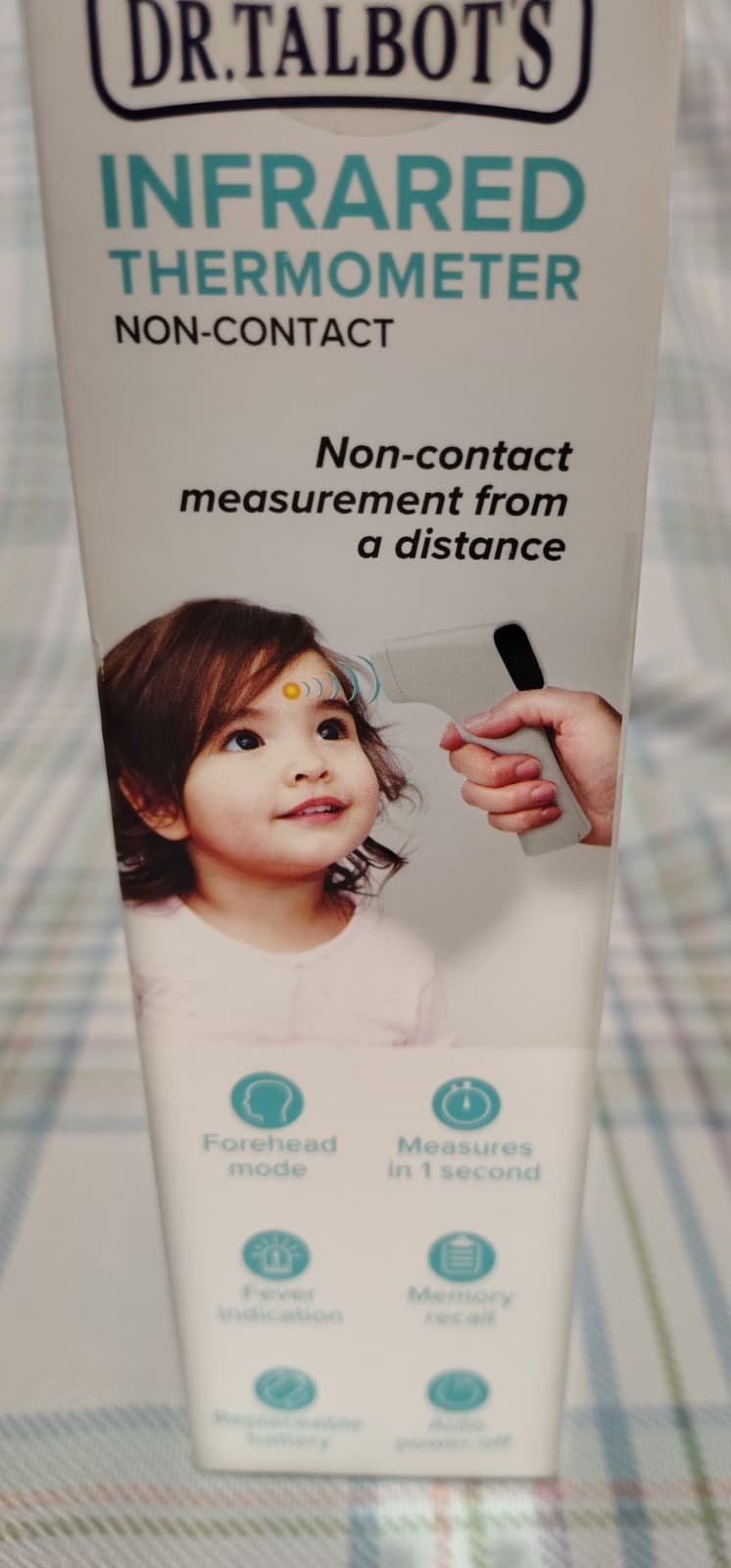 Dr. Talbots Non-Contact Infrared Thermometer LED Screen Baby/Kids/Adult Nuby - Thumbnail 2