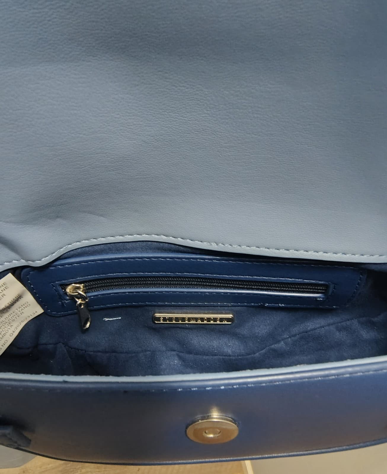 New Steve Madden Navy Peony BWINDSOR Shoulder Bag - Thumbnail 17