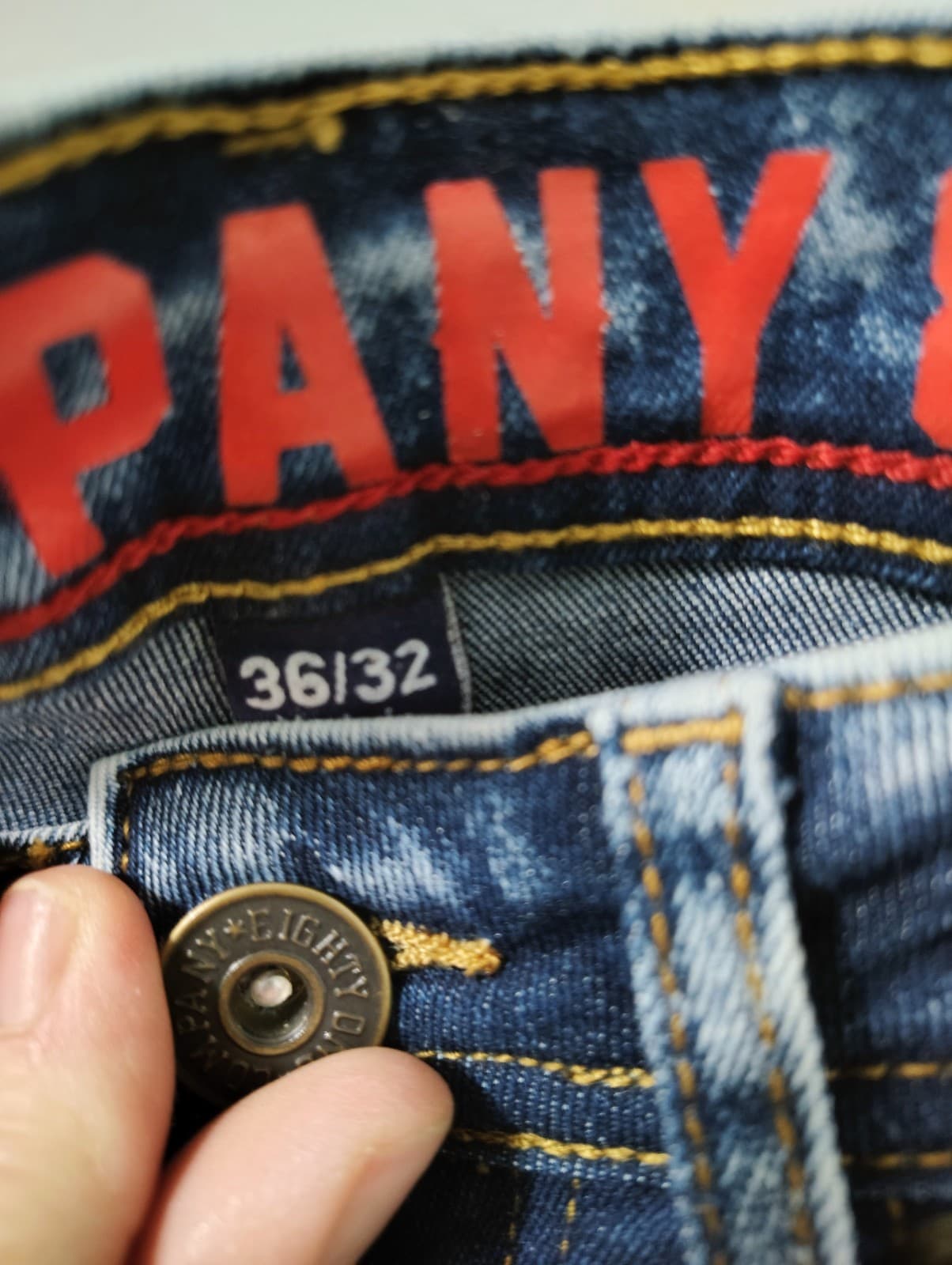 Company 81 Skinny Jeans NWT 36x32 MSRP $62 - Thumbnail 10