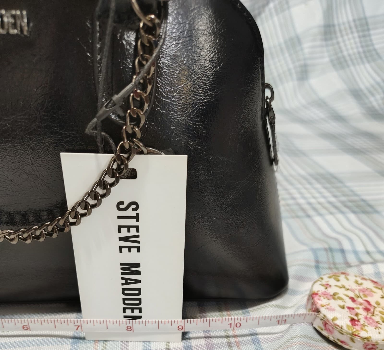 NEW Black Steve Madden Shoulder Bag - Thumbnail 7