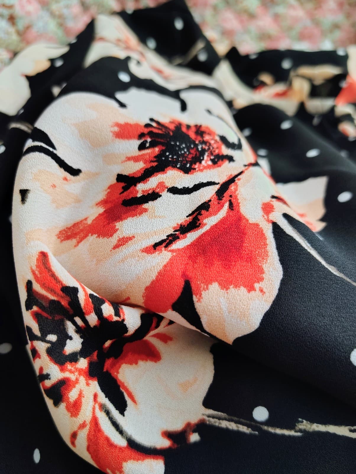 Maurices Women's Blouse Black Floral 2X - Thumbnail 3