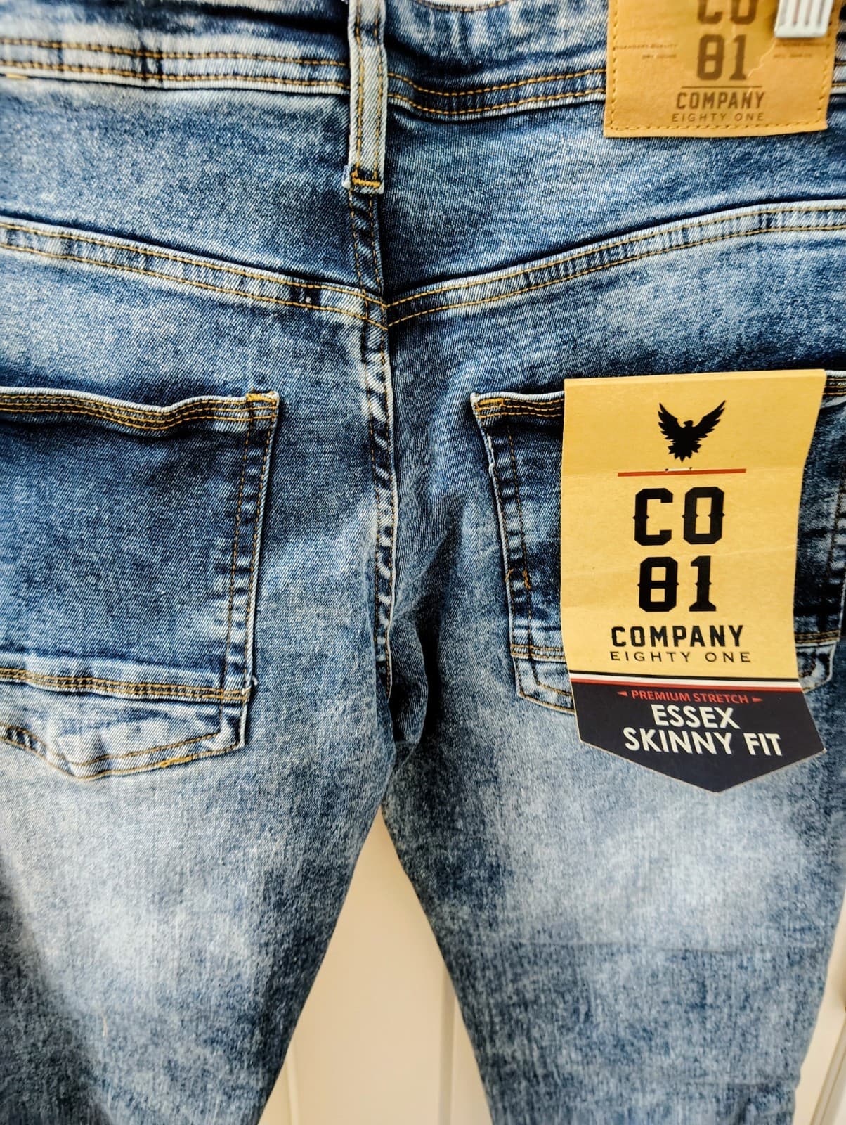 Company 81 Skinny Jeans NWT 36x32 MSRP $62 - Thumbnail 5