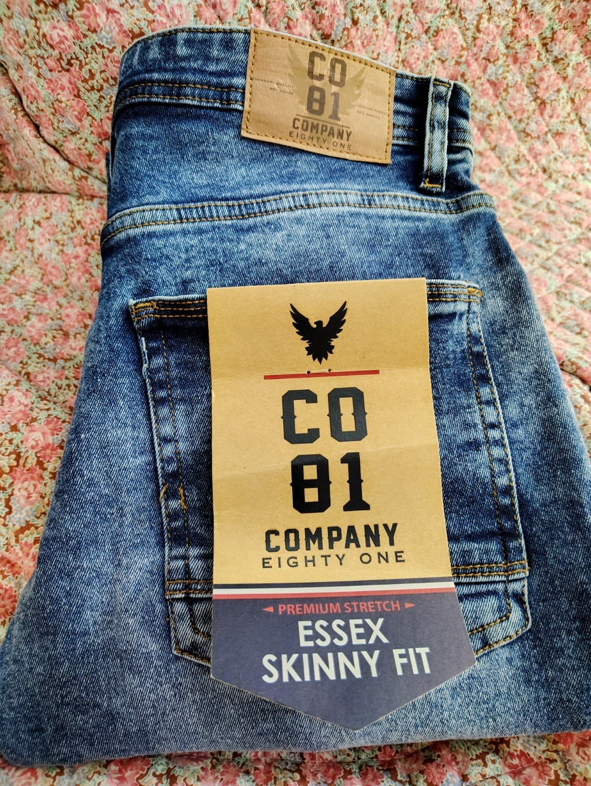 Company 81 Skinny Jeans NWT 36x32 MSRP $62 - Thumbnail 4