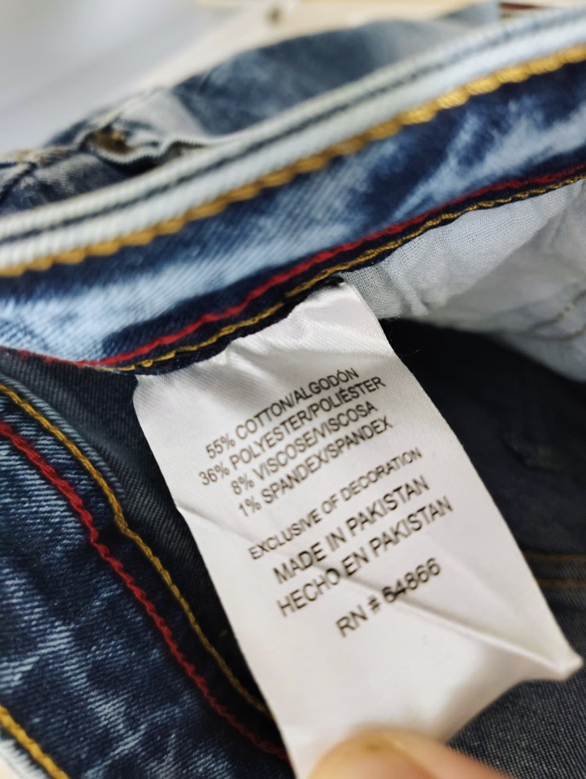 Company 81 Skinny Jeans NWT 36x32 MSRP $62 - Thumbnail 11