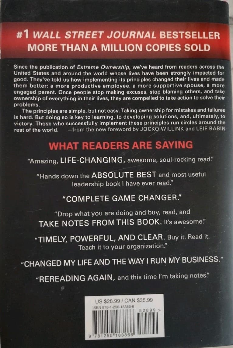 Extreme Ownership : How U. S. Navy SEALs Lead and Win (New Edition) by Leif... - Thumbnail 2