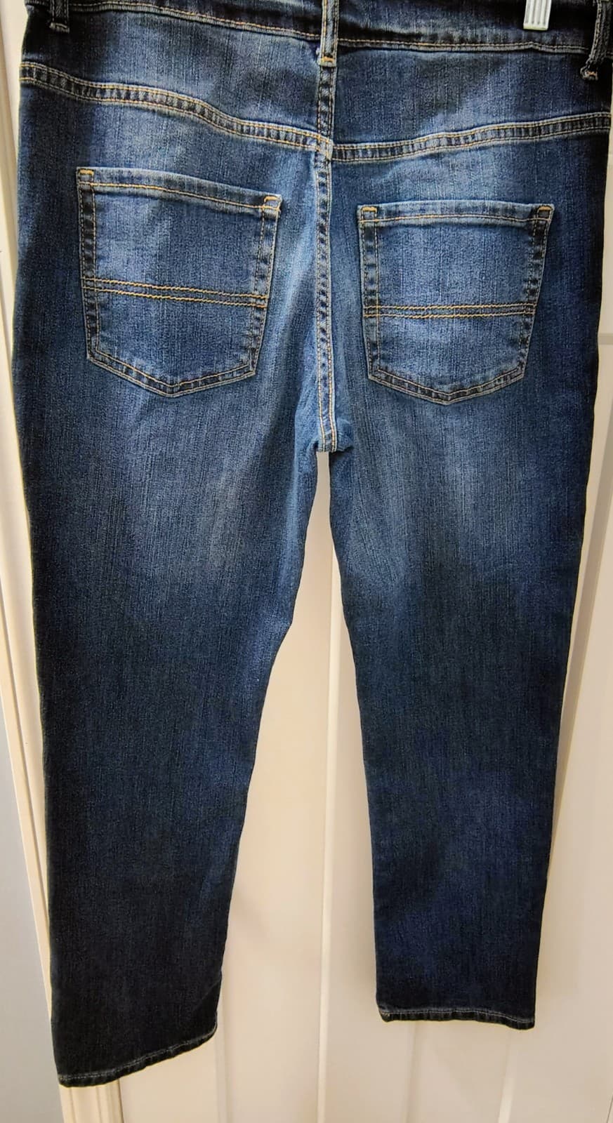 The Childrens Place Boys Size 14 Husky Blue Denim Jeans - Thumbnail 5