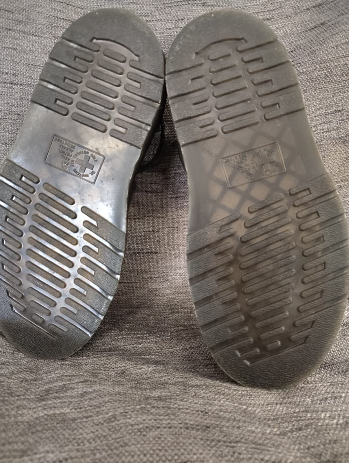 NEW Doc Martins Black Shiny Leather Platform Sandals Size 7 - Thumbnail 7