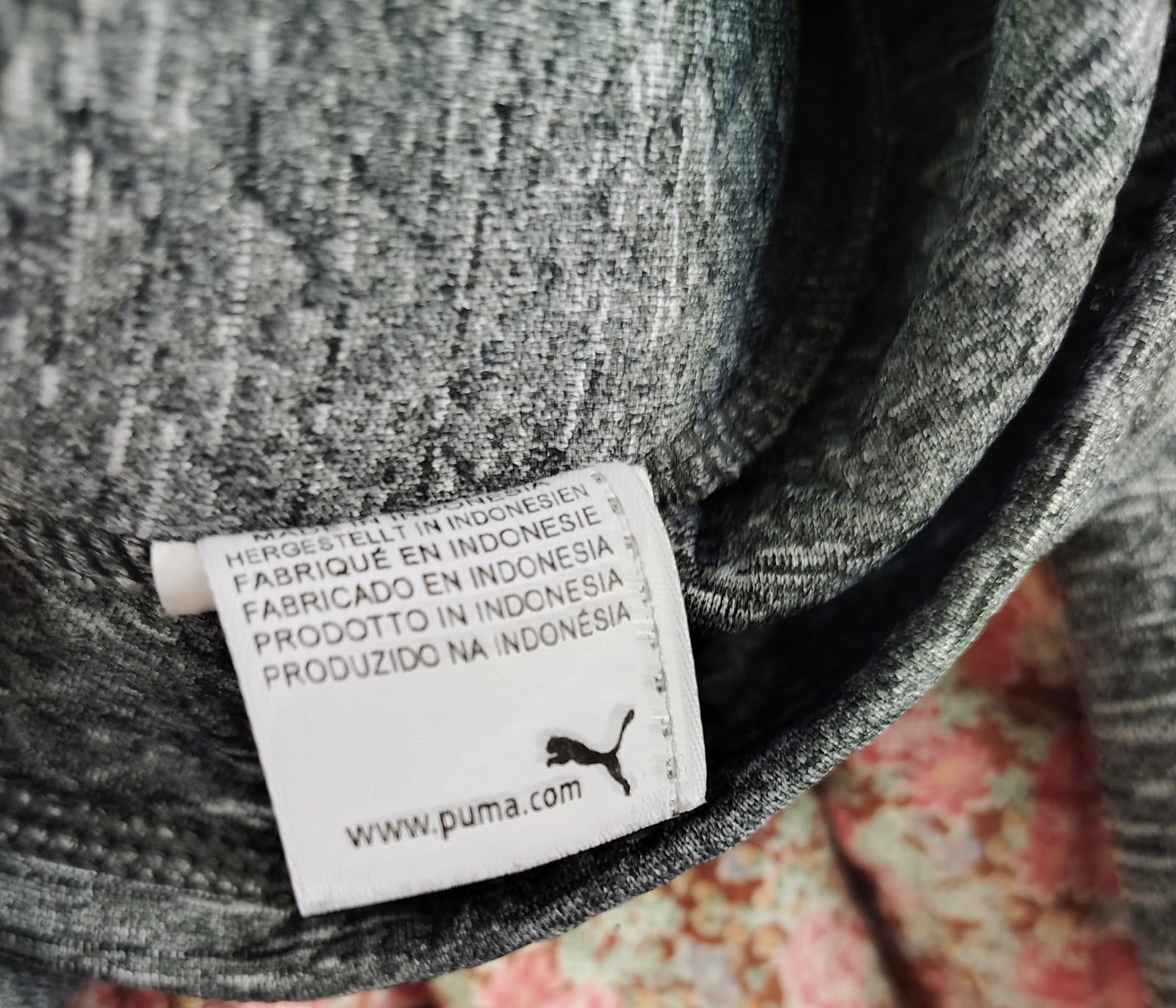 Puma Womens waffle knit 1/4 zip pullover, Gray, Women's Large, Dry Cell Tech - Thumbnail 11