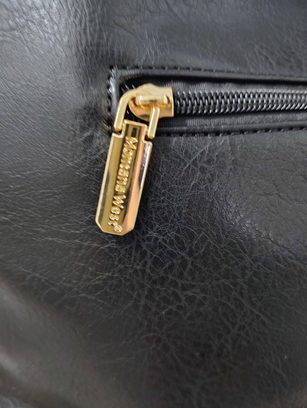 Montana West Select Black Vegan Leather Hobo Shoulder Bag - Thumbnail 8
