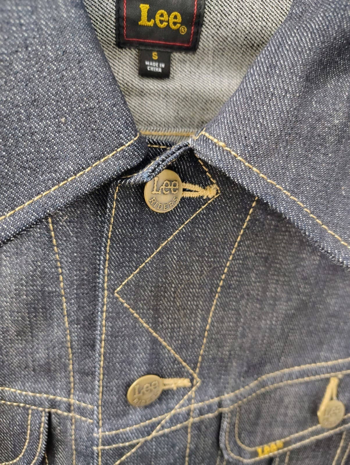 Lee Rigid Rider Twill Denim Cowboy Jacket Reissue 101-J, Small, NWT, MSRP $329 - Thumbnail 3