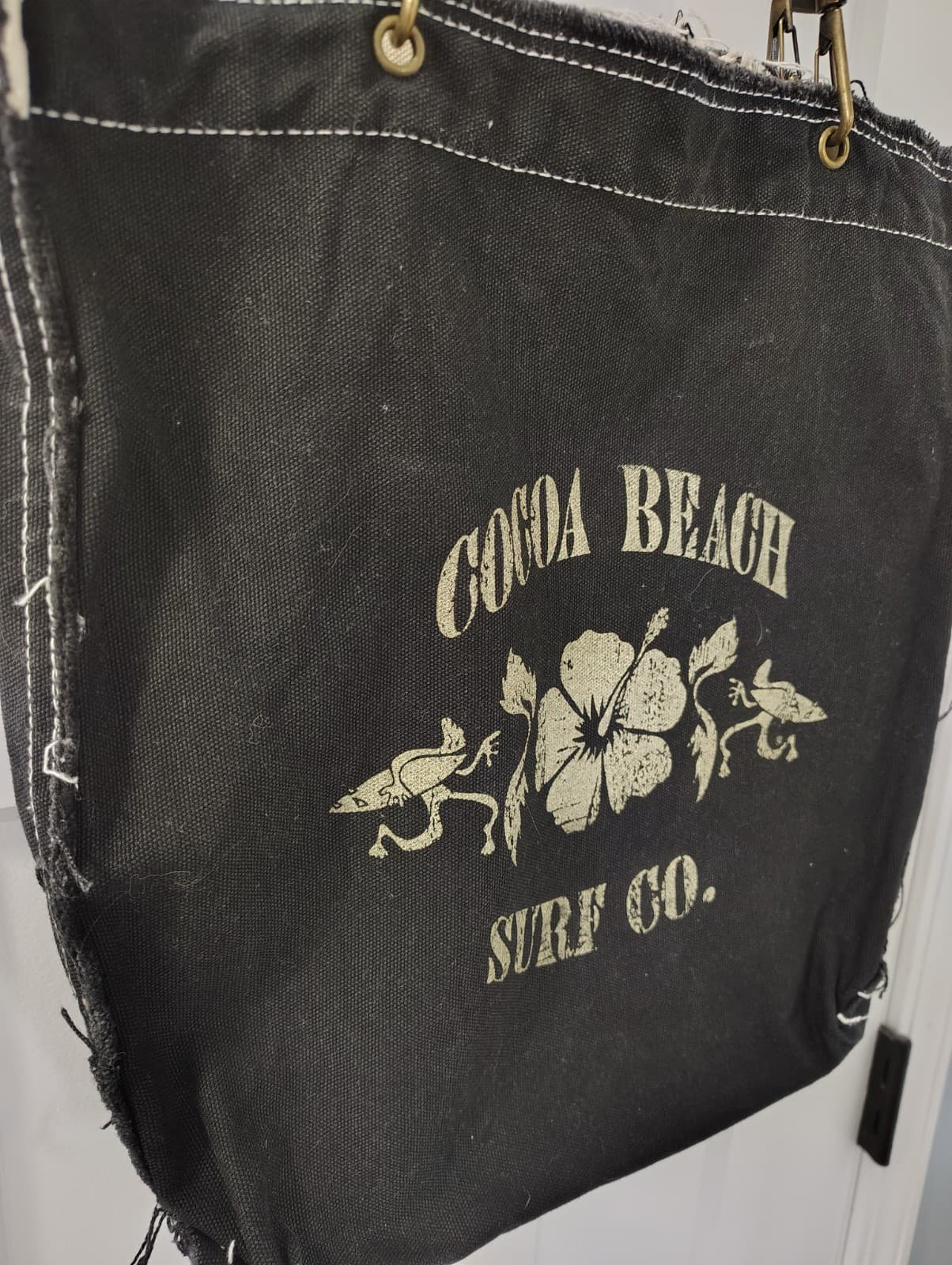 Cocoa Beach Surf Co Cotton/Canvas Tote Bag - Thumbnail 4