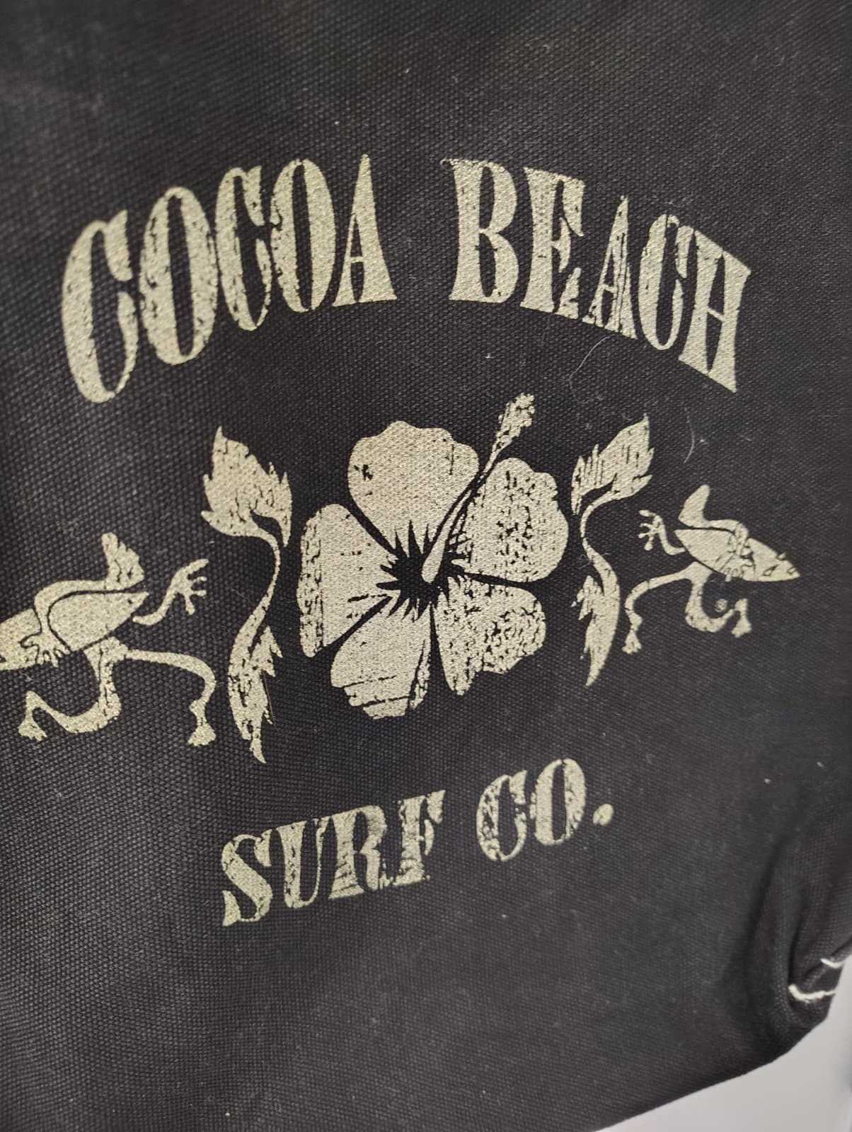 Cocoa Beach Surf Co Cotton/Canvas Tote Bag - Thumbnail 3