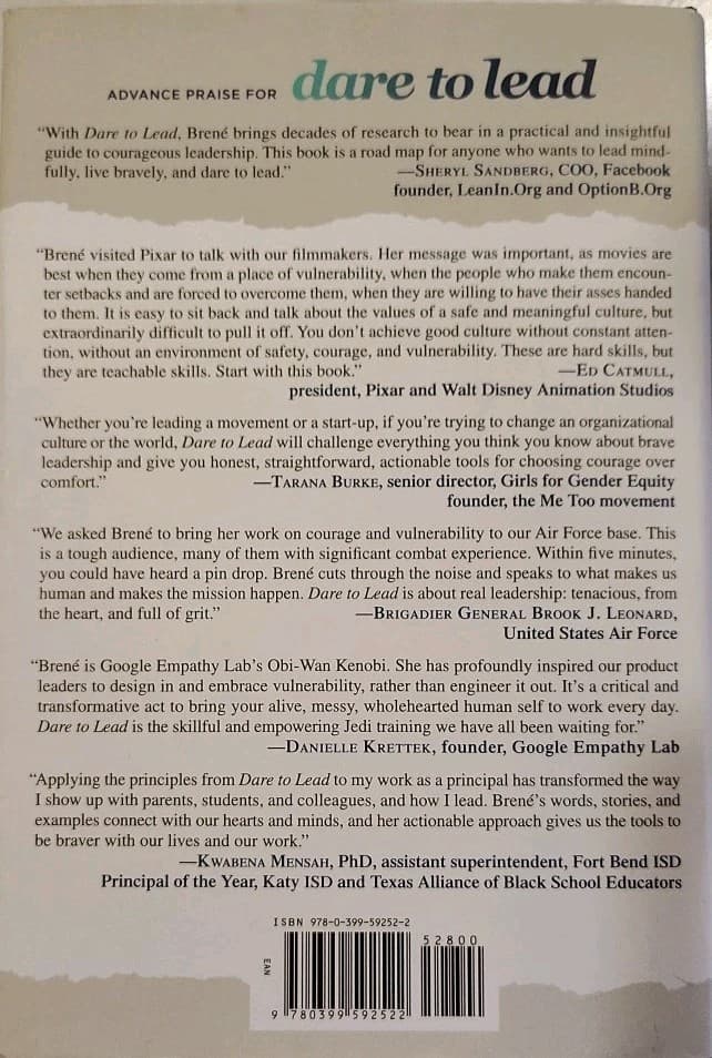 Dare to Lead : Brave Work. Tough Conversations. Whole Hearts by Brené Brown... - Thumbnail 2
