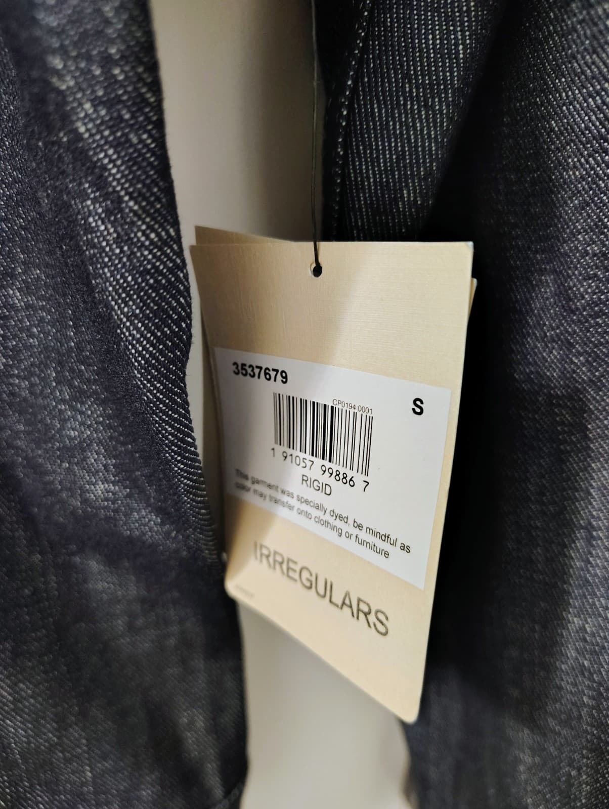 Lee Rigid Rider Twill Denim Cowboy Jacket Reissue 101-J, Small, NWT, MSRP $329 - Thumbnail 6