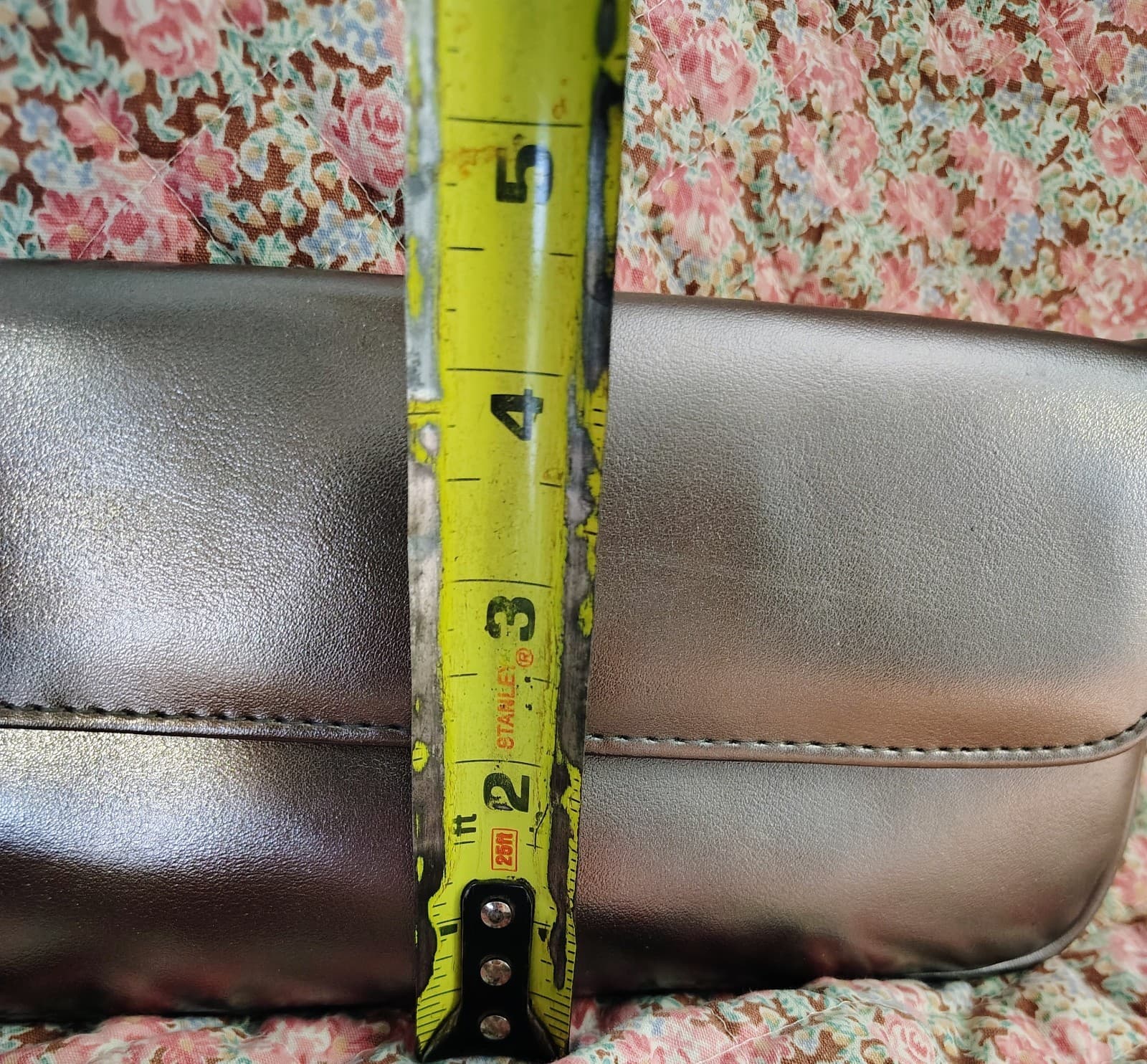 Victoria's Secret Clutch Wristlet metallic exterior Chrome - Thumbnail 5