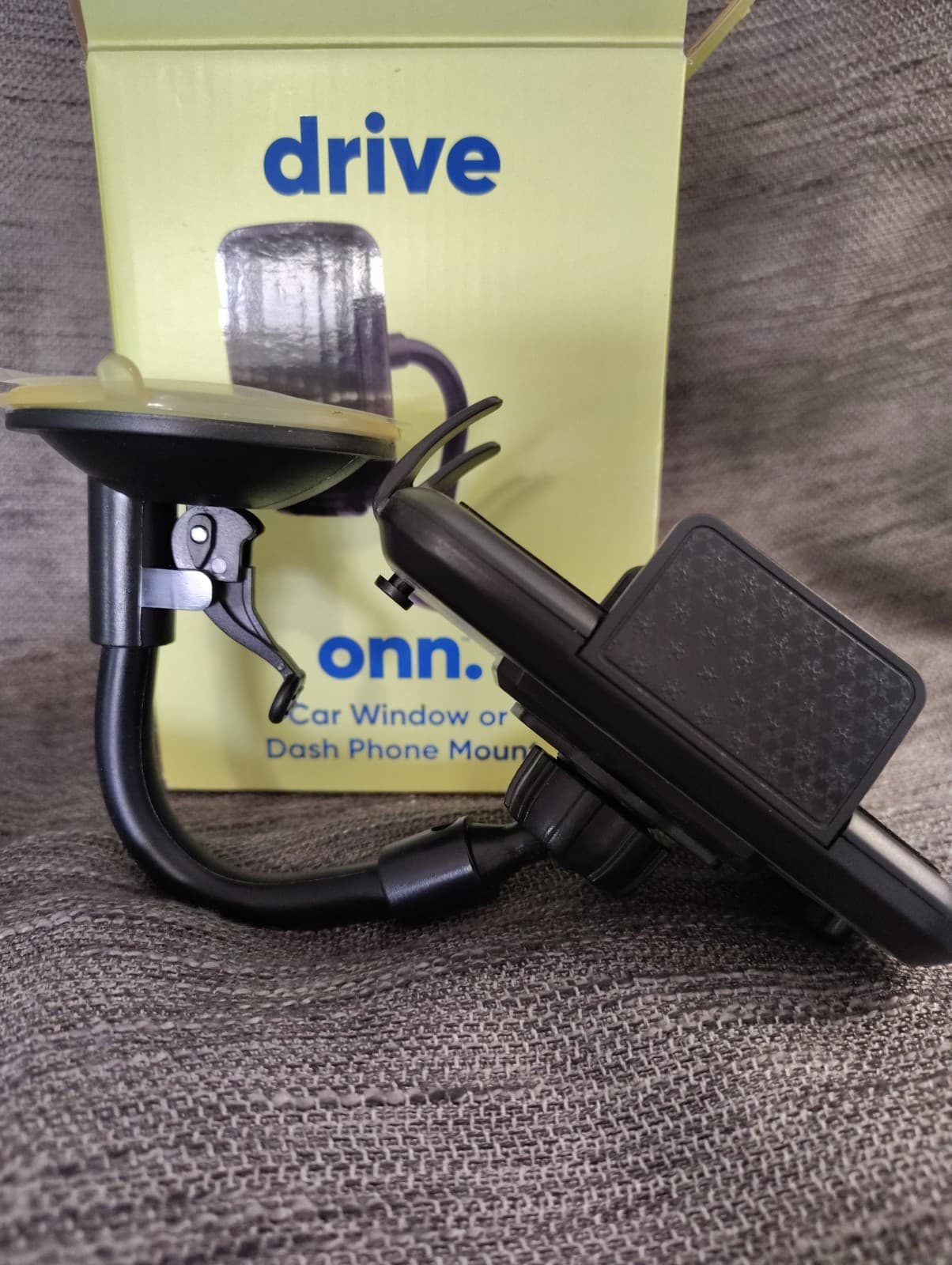 NEW Onn - Window Or Dash Mount Holder - Smartphone GPS Mobile Phone - Thumbnail 3