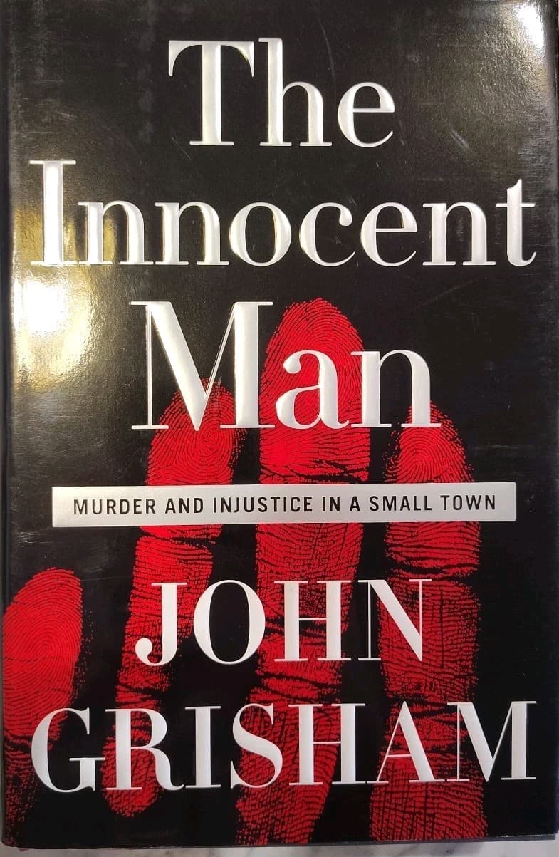 The Innocent Man, Large Print - hardcover john-grisham