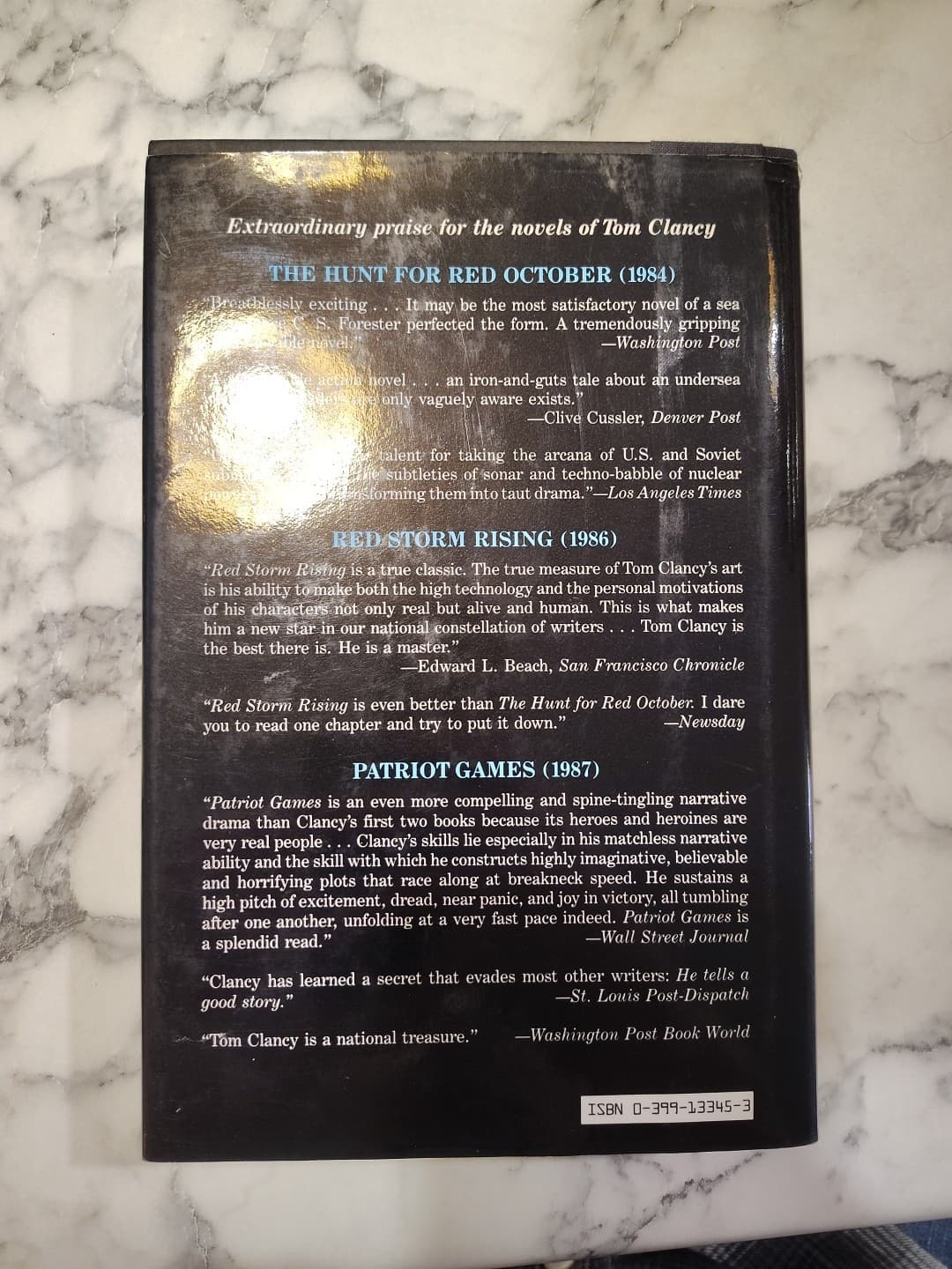 Cardinal of the Kremlin by Tom Clancy (1988, Hardcover) - Thumbnail 2