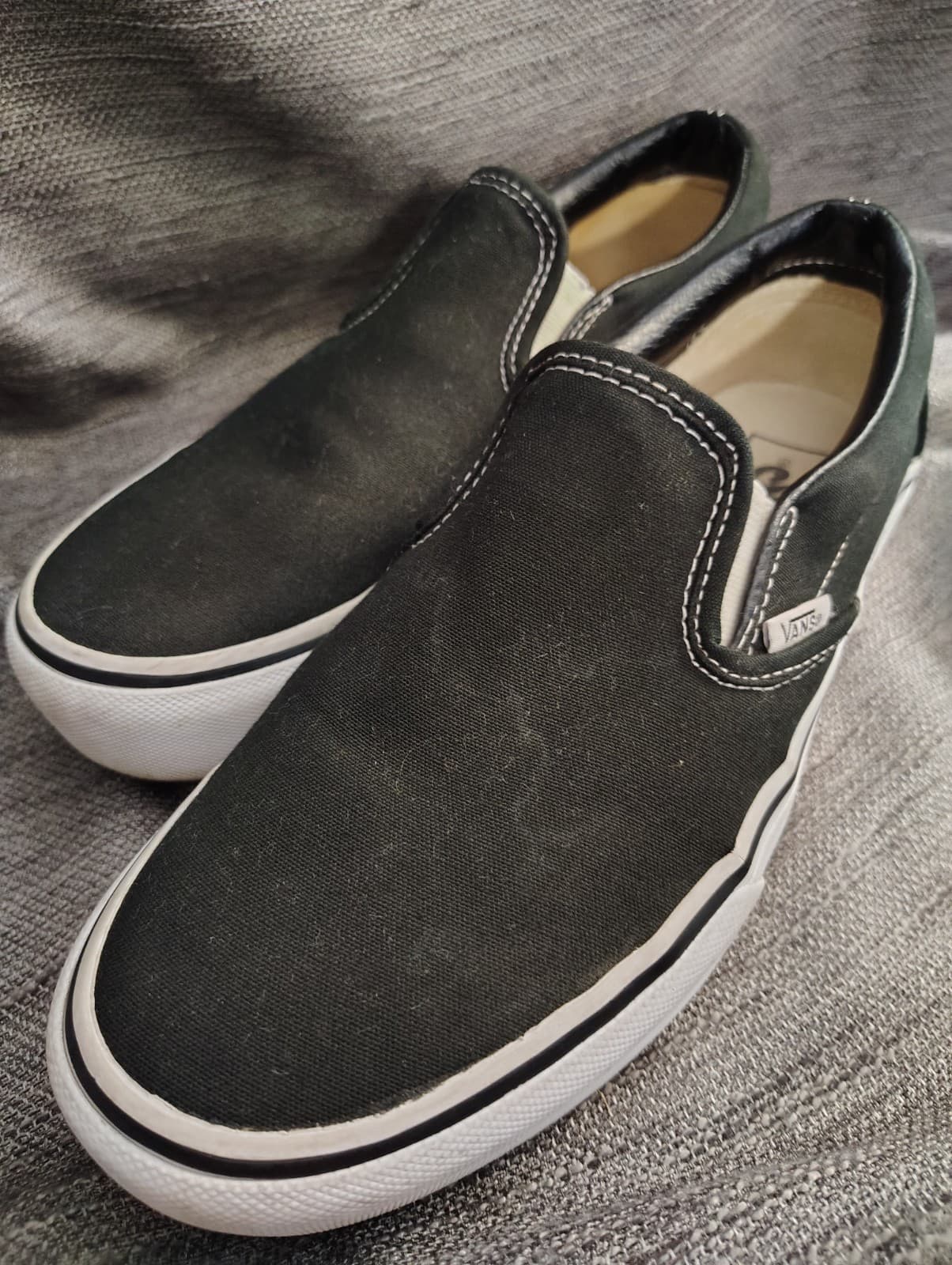 Size 7.5 - VANS Authentic Off The Wall Black VN0A348ALW7 - Thumbnail 5