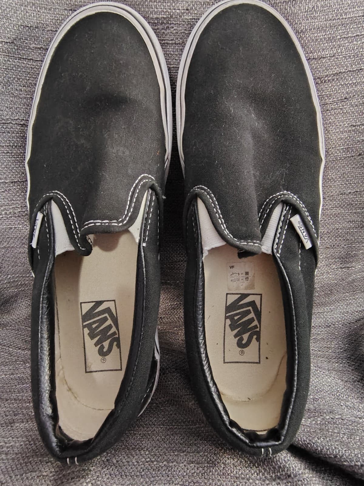 Size 7.5 - VANS Authentic Off The Wall Black VN0A348ALW7 - Thumbnail 9