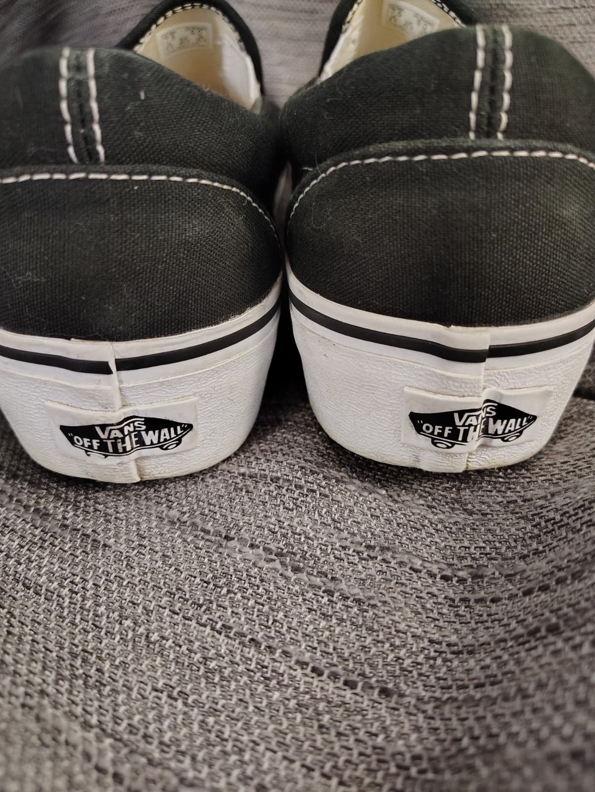 Size 7.5 - VANS Authentic Off The Wall Black VN0A348ALW7 - Thumbnail 2