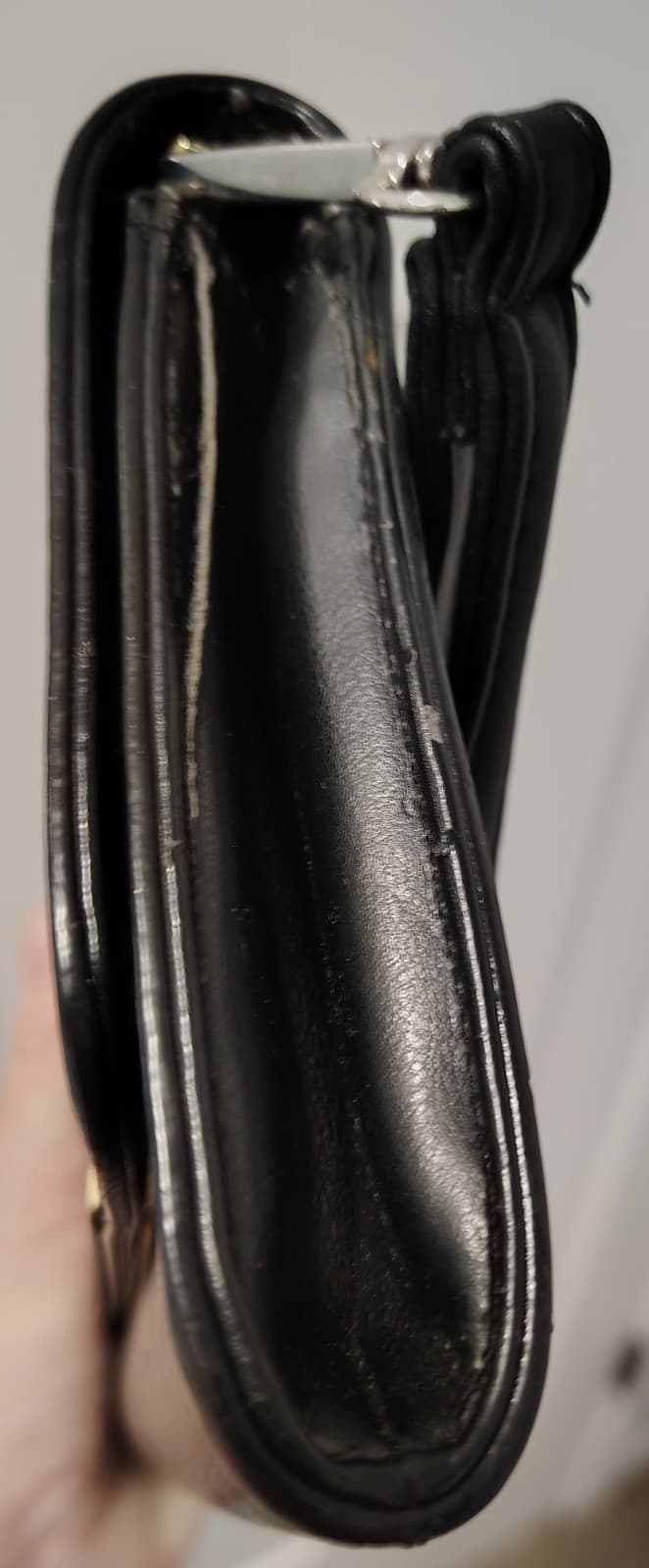 Target Merona Black Faux Leather Wallet - Thumbnail 3
