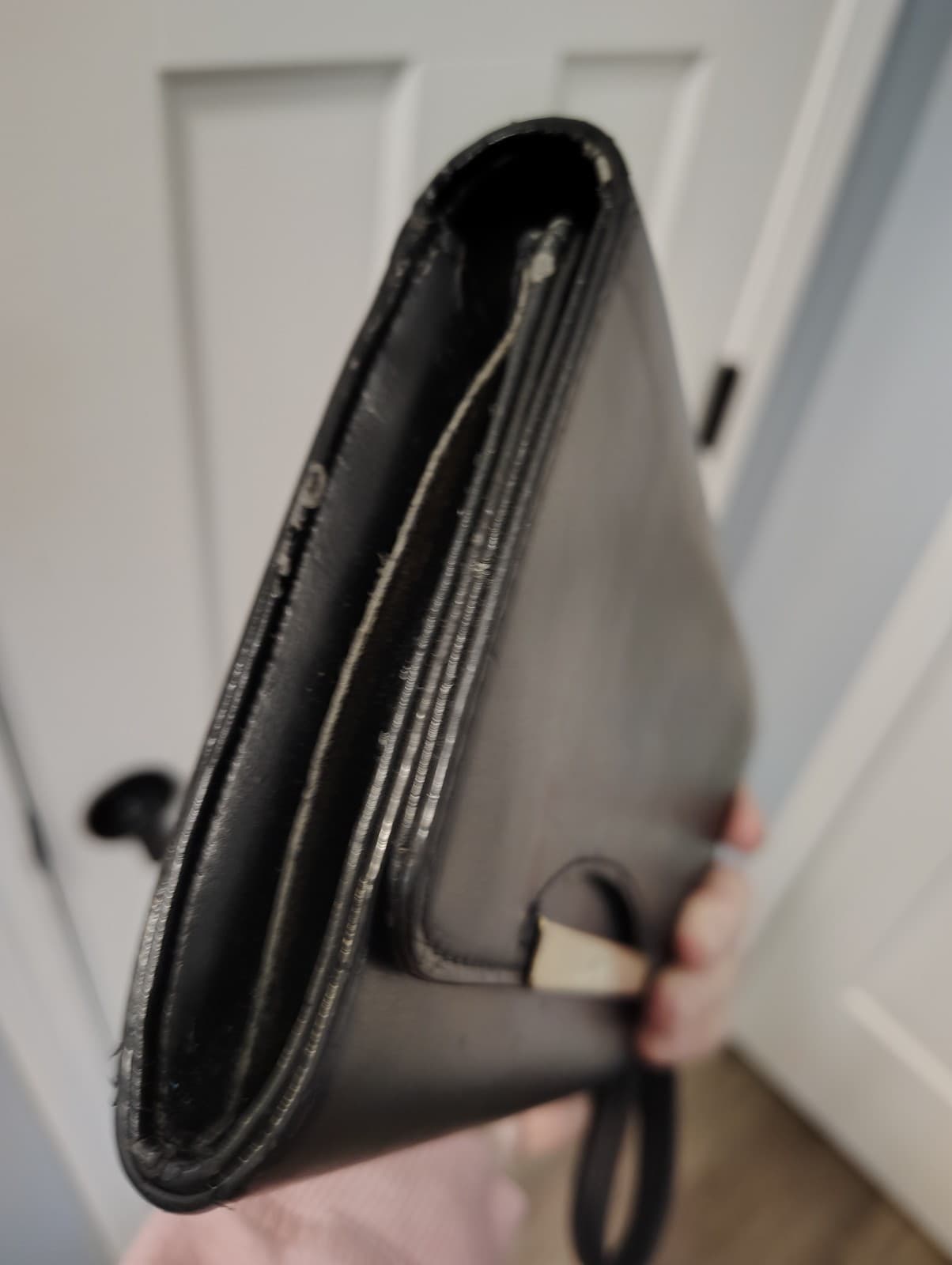 Target Merona Black Faux Leather Wallet - Thumbnail 7