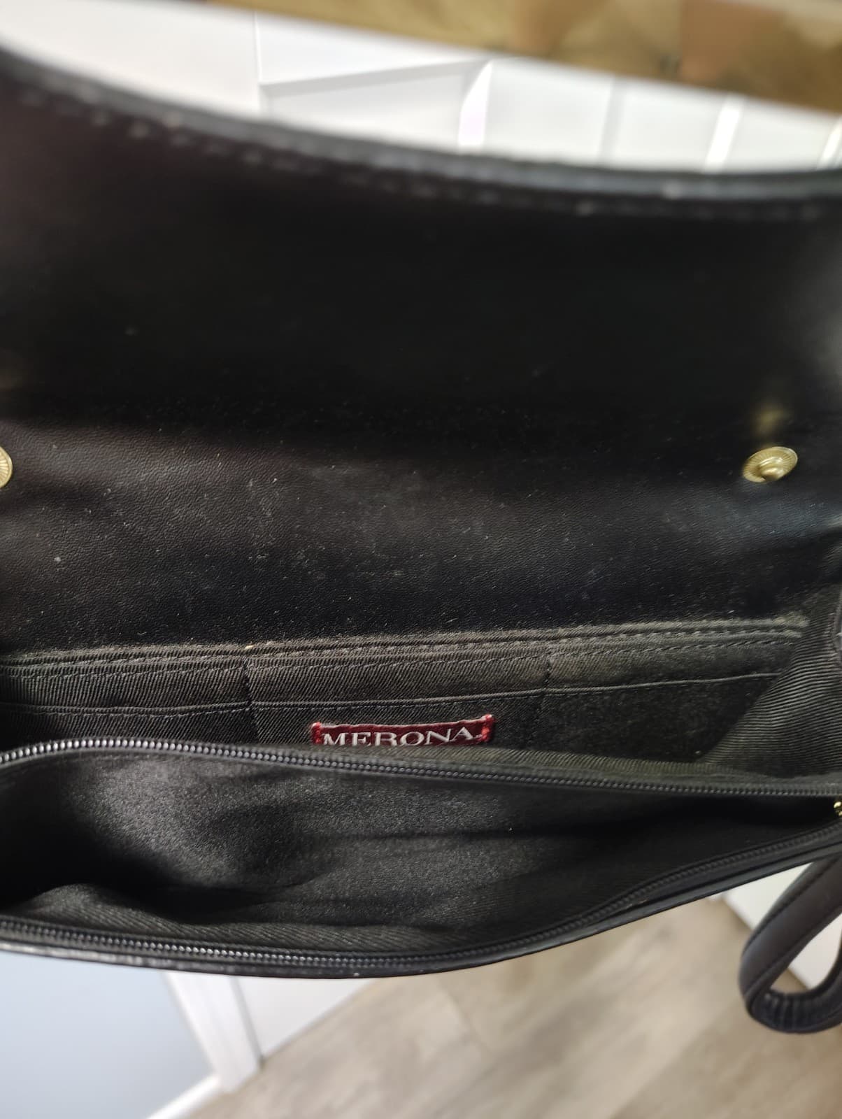 Target Merona Black Faux Leather Wallet - Thumbnail 5