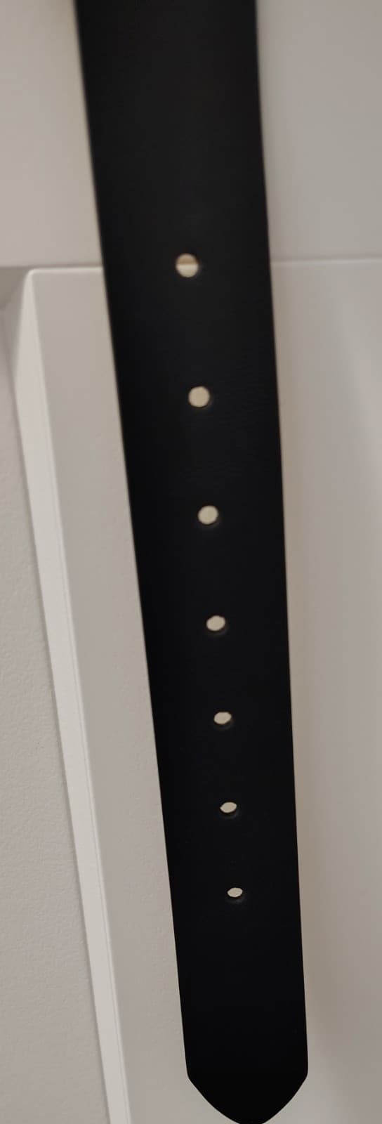 Levi's Black Synthetic Leather Belt, Size Small NEW - Thumbnail 6