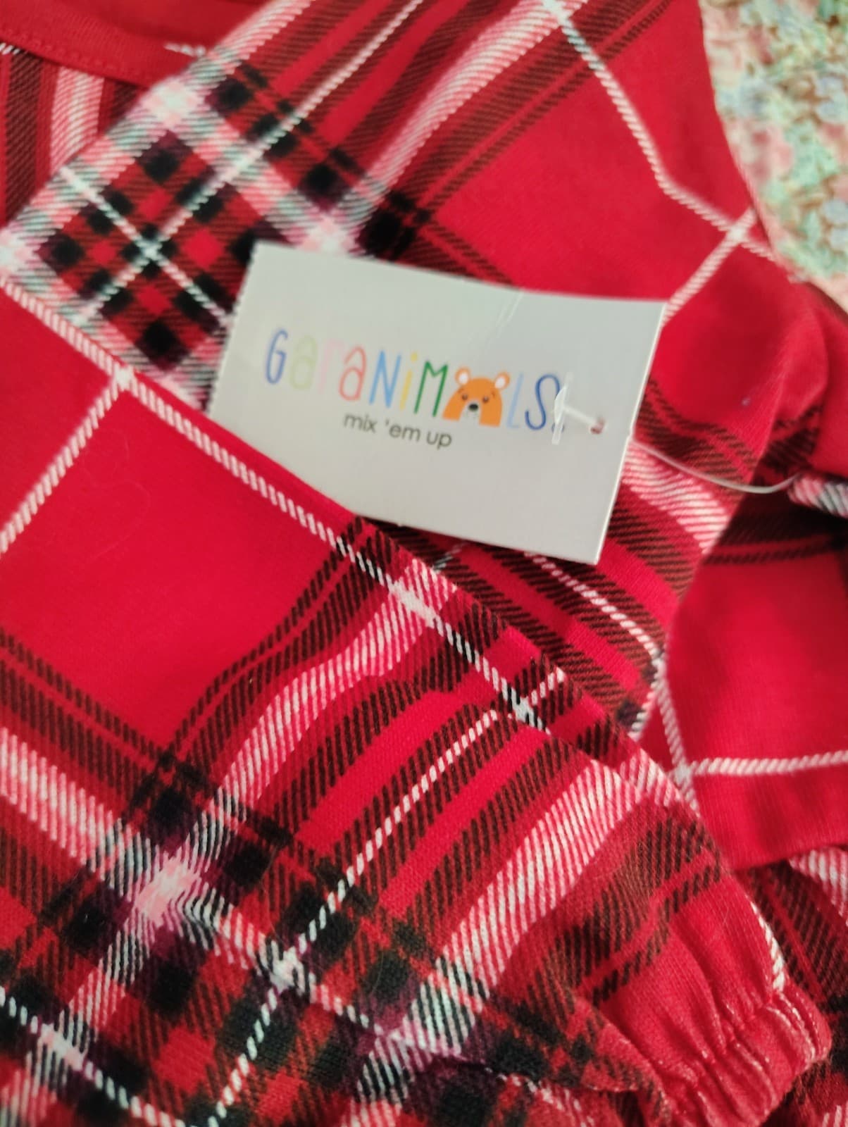 Garanimals Red Plaid Dress NWT 12 Months - Thumbnail 6