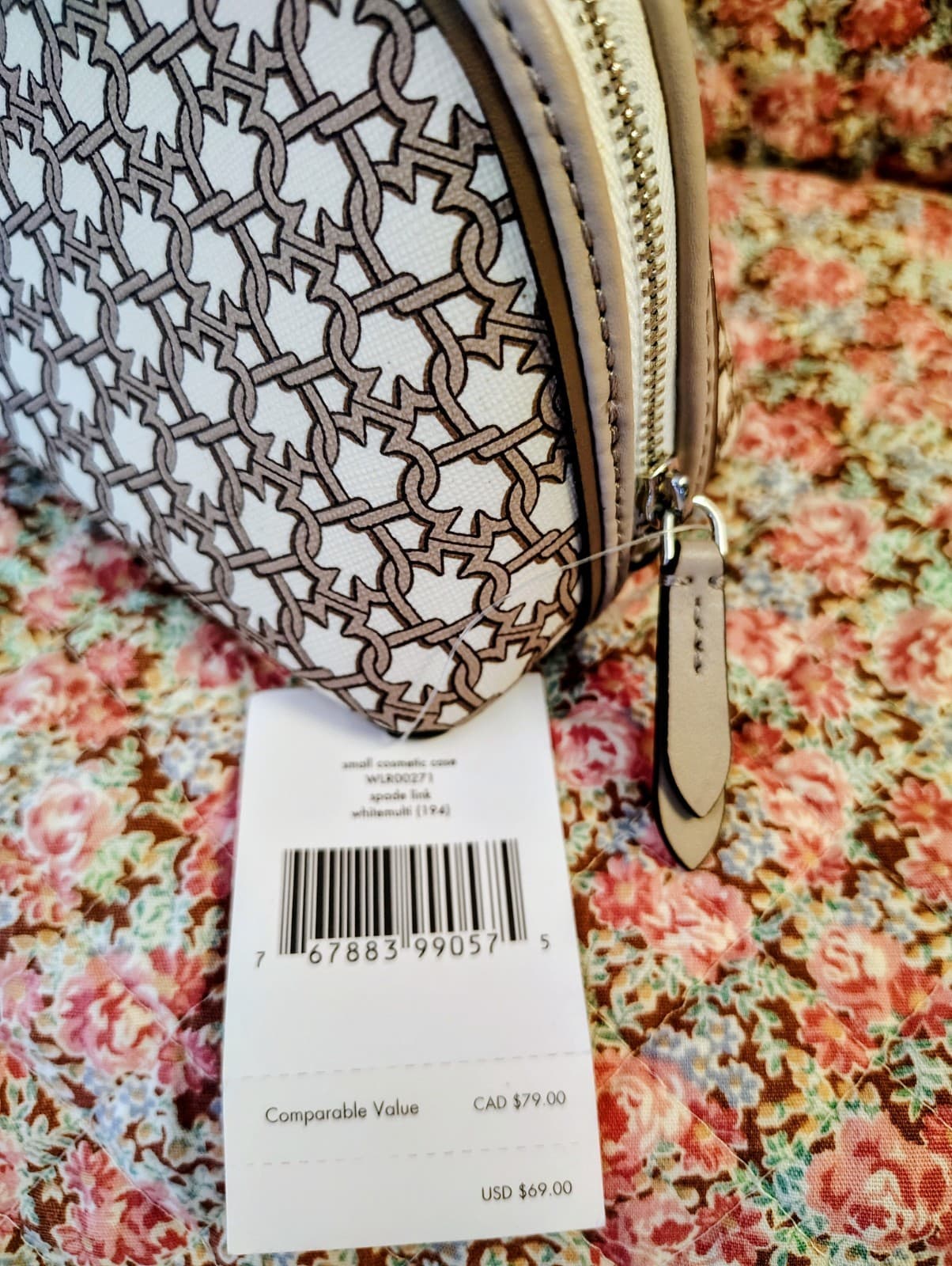NWT kate spade makeup pouch bag MSRP $69 - Thumbnail 5