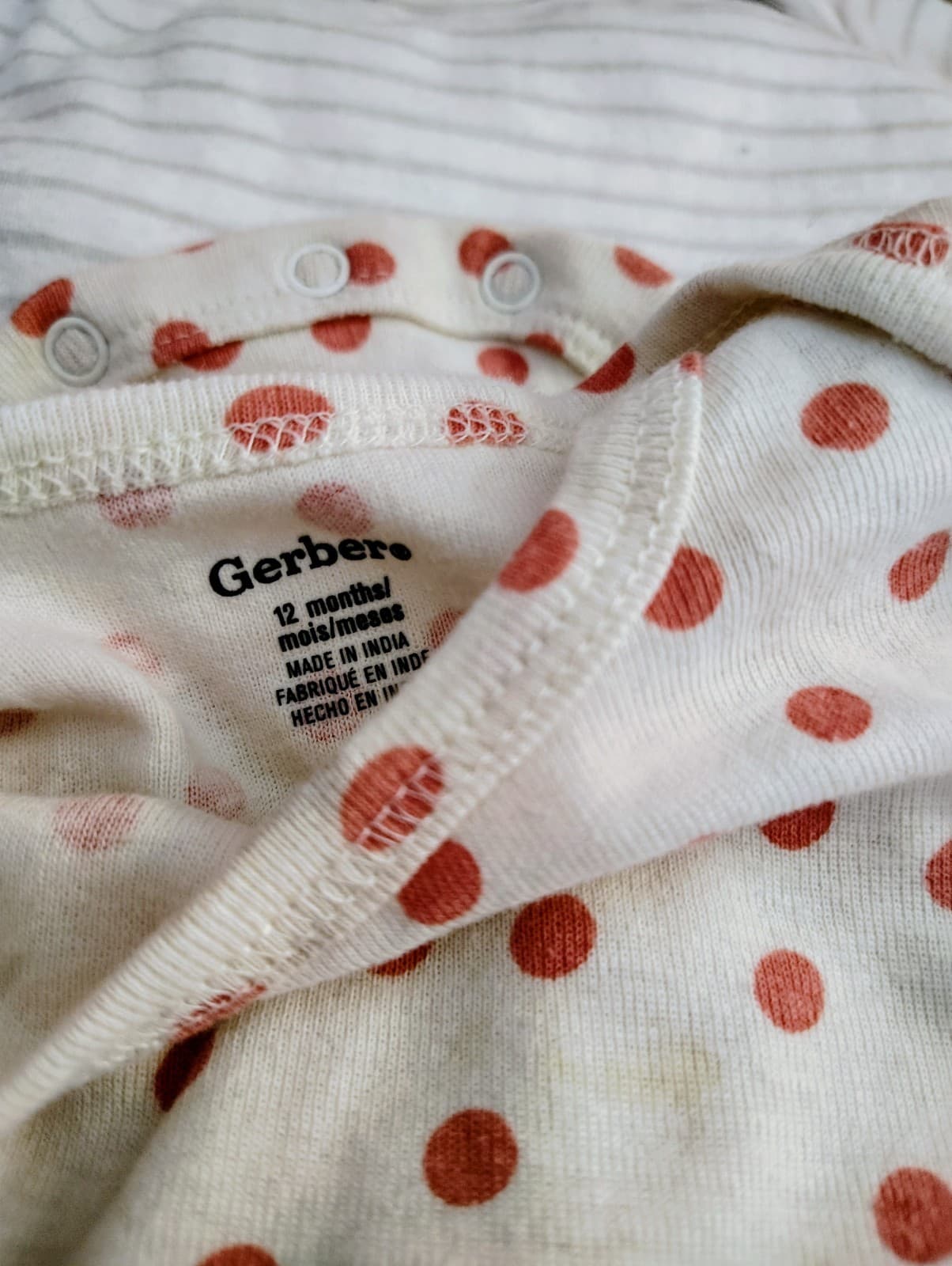 bundle of 5 baby girl onesies, 3-18 Months - Thumbnail 6