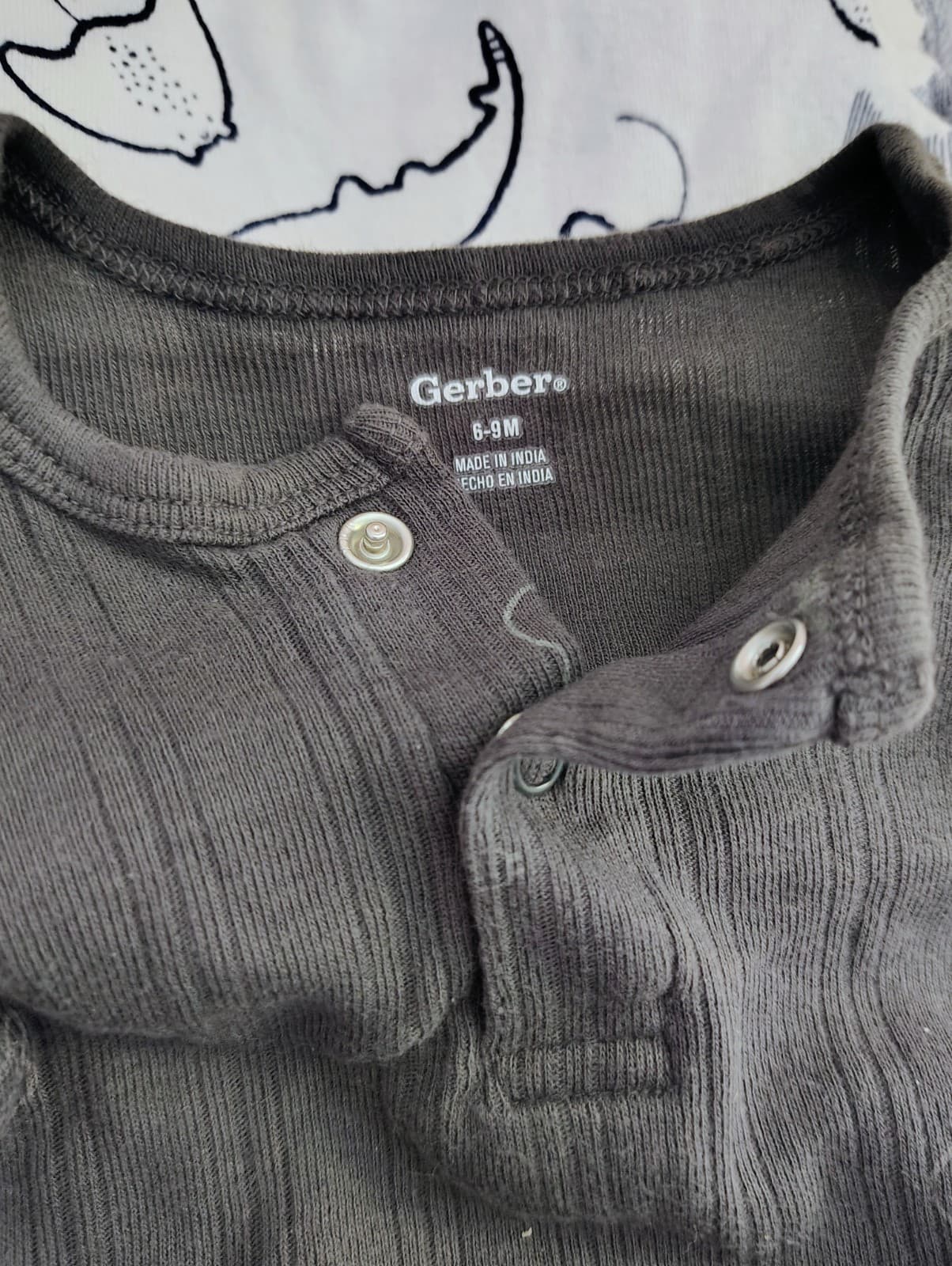Bundle Of Baby Boy One-pieces Shirts, 0-6 Months, 9 Items - Thumbnail 10
