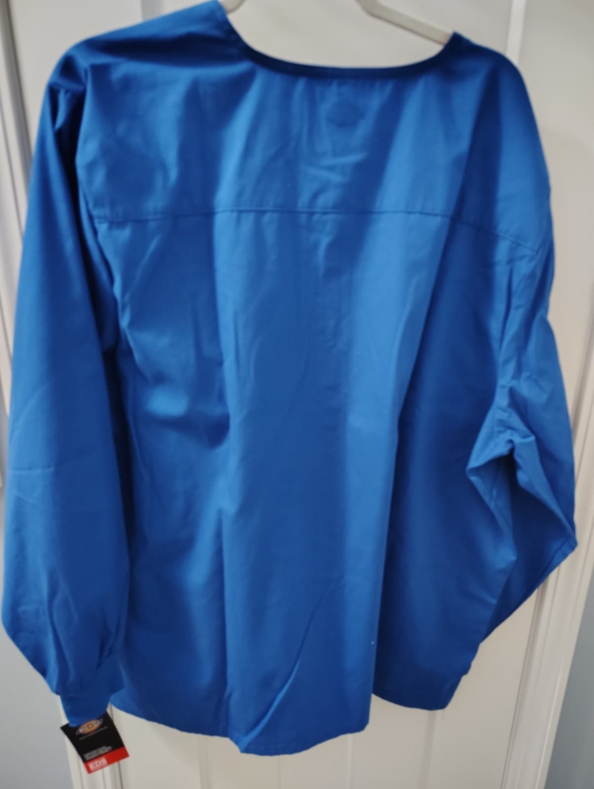 NEW Dickies Blue Long Sleeve Medical Scrubs Jacket, Size XXL - Thumbnail 6