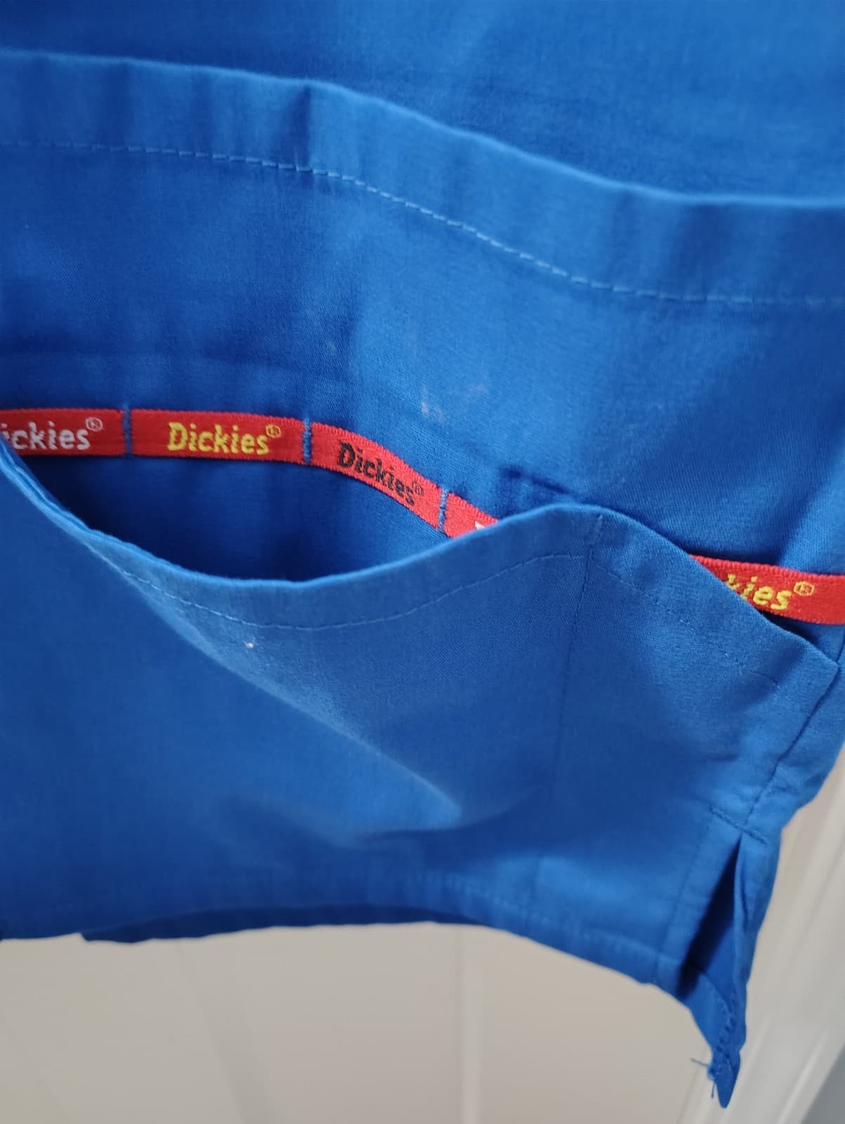 NEW Dickies Blue Long Sleeve Medical Scrubs Jacket, Size XXL - Thumbnail 4