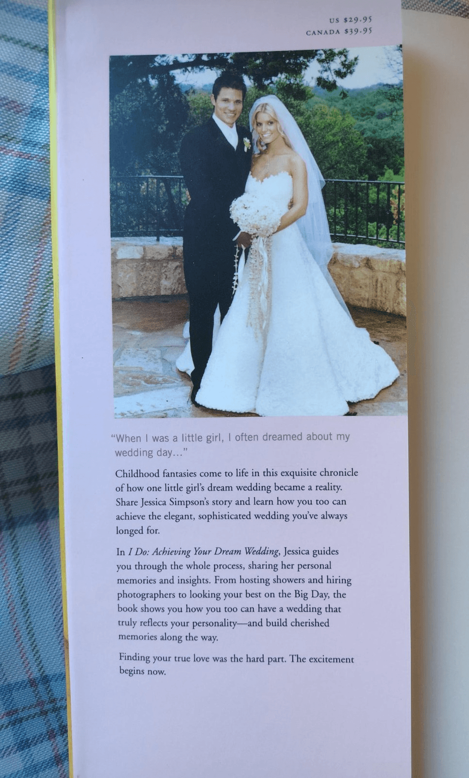 Jessica Simpson I Do: Achieving Your Dream Wedding; VERY GOOD, Hardback - Thumbnail 3
