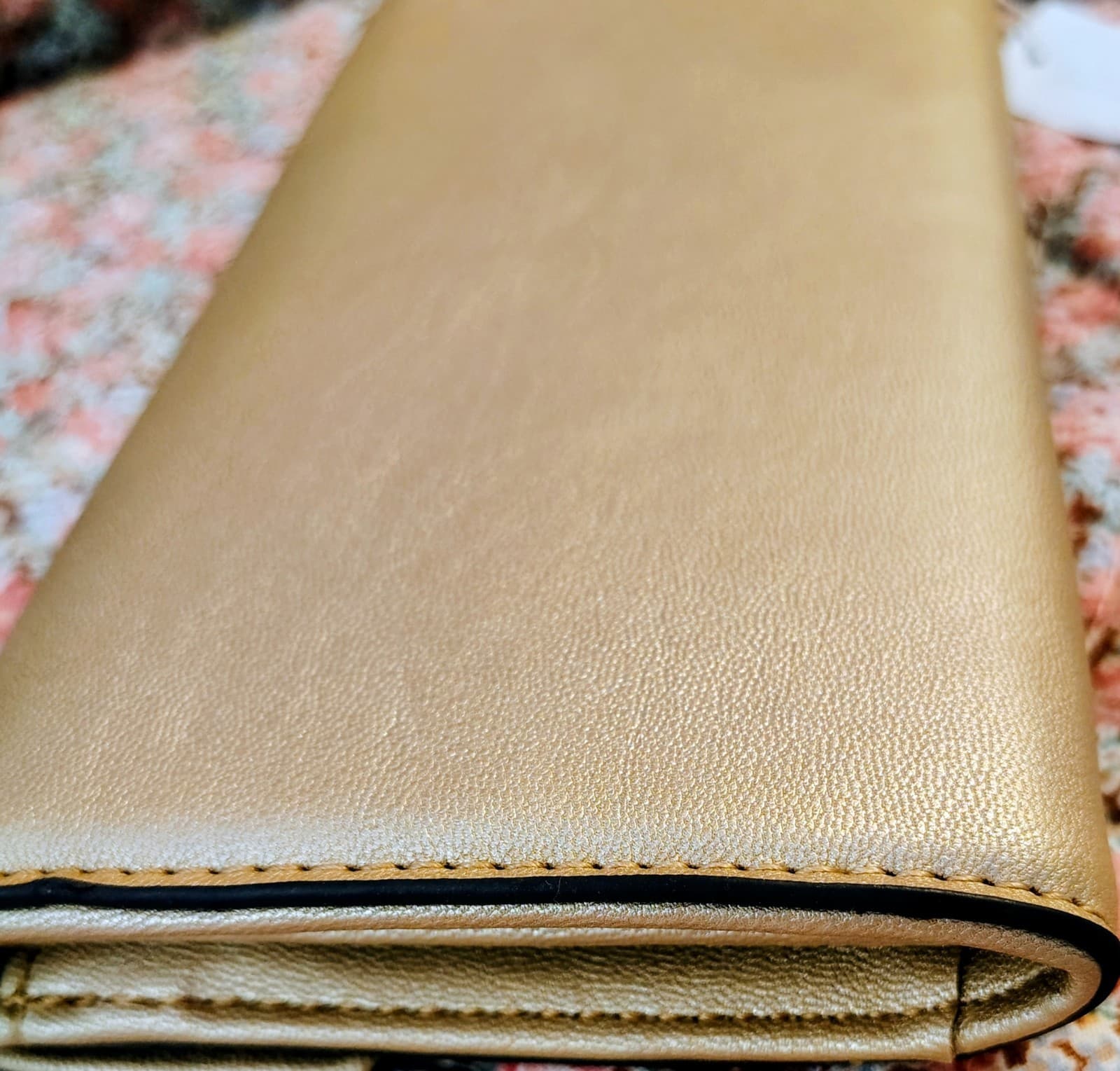 new york and company Gold Clutch Wrist Strap NWT - Thumbnail 7