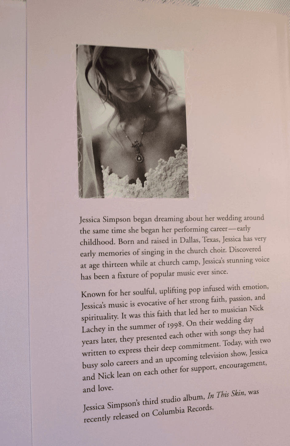 Jessica Simpson I Do: Achieving Your Dream Wedding; VERY GOOD, Hardback - Thumbnail 4