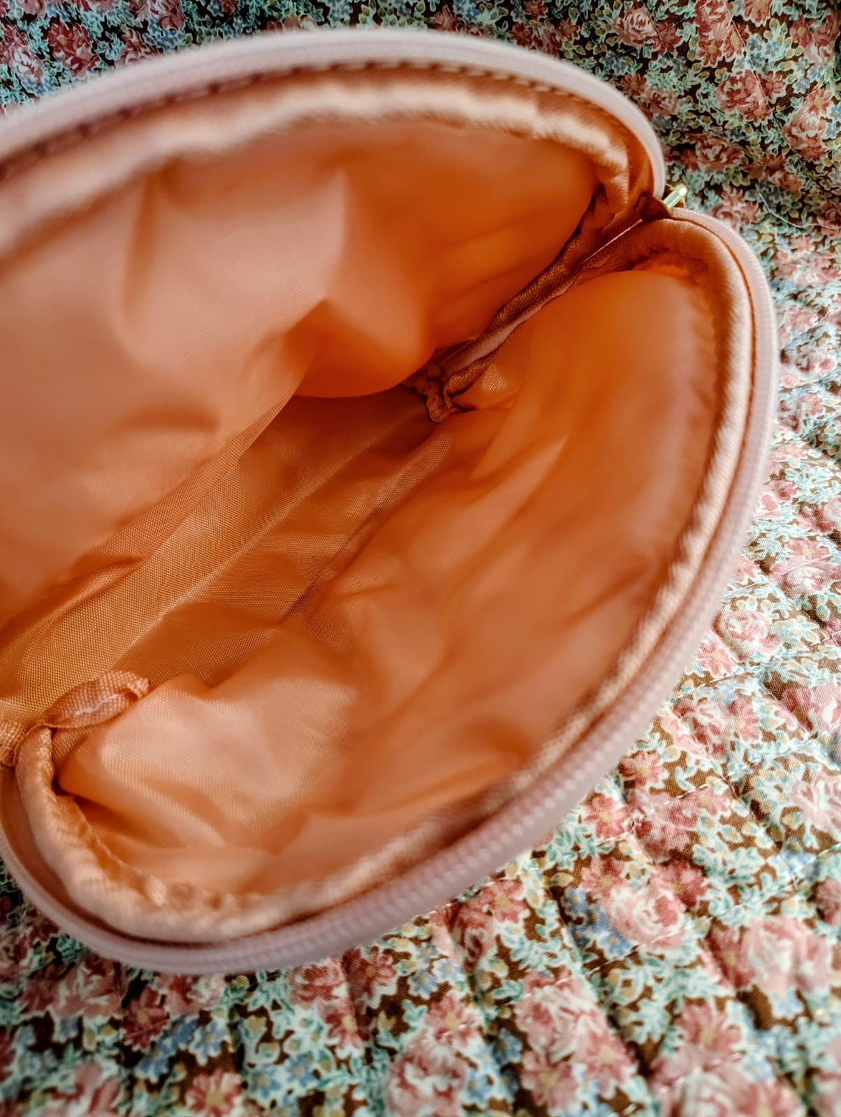 Nubily Pink Quilted Makeup Bag - Thumbnail 7