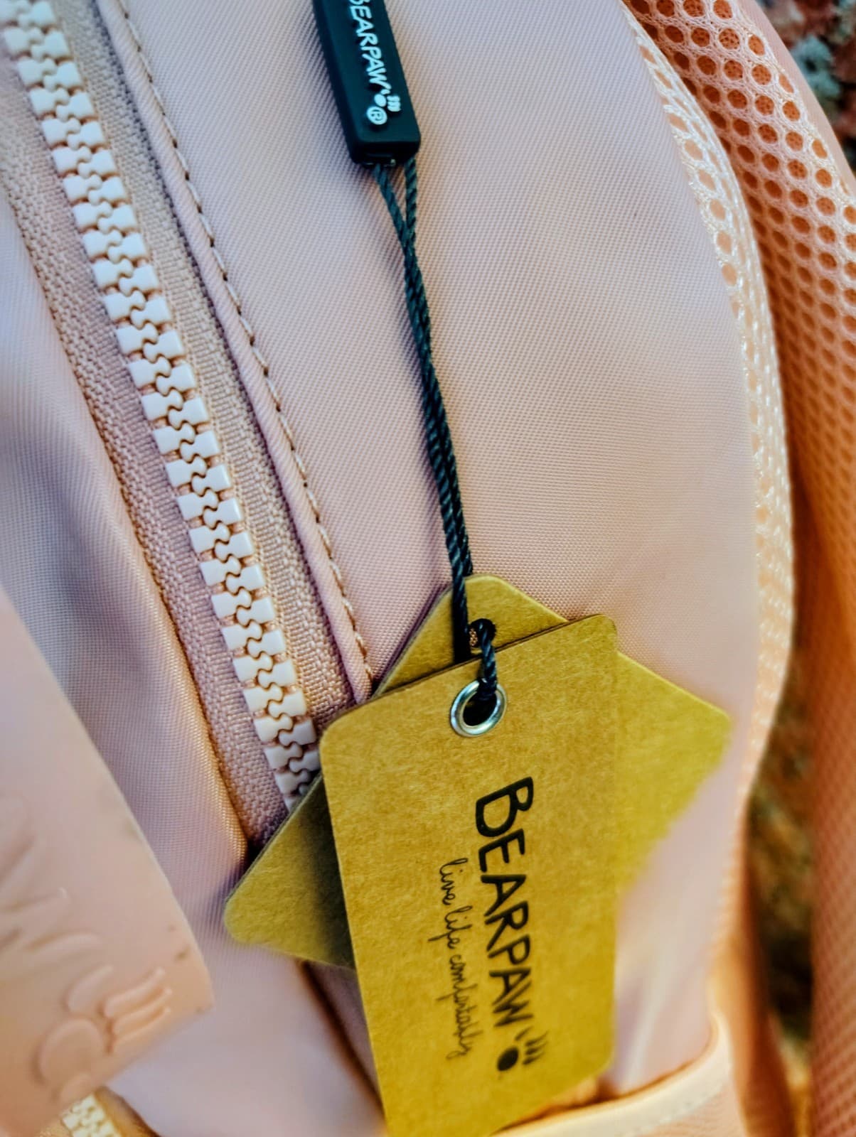 Bearpaw Pink 15" Laptop NWT Backpack, Wrist Strap Keychain, MSRP $138 - Thumbnail 2